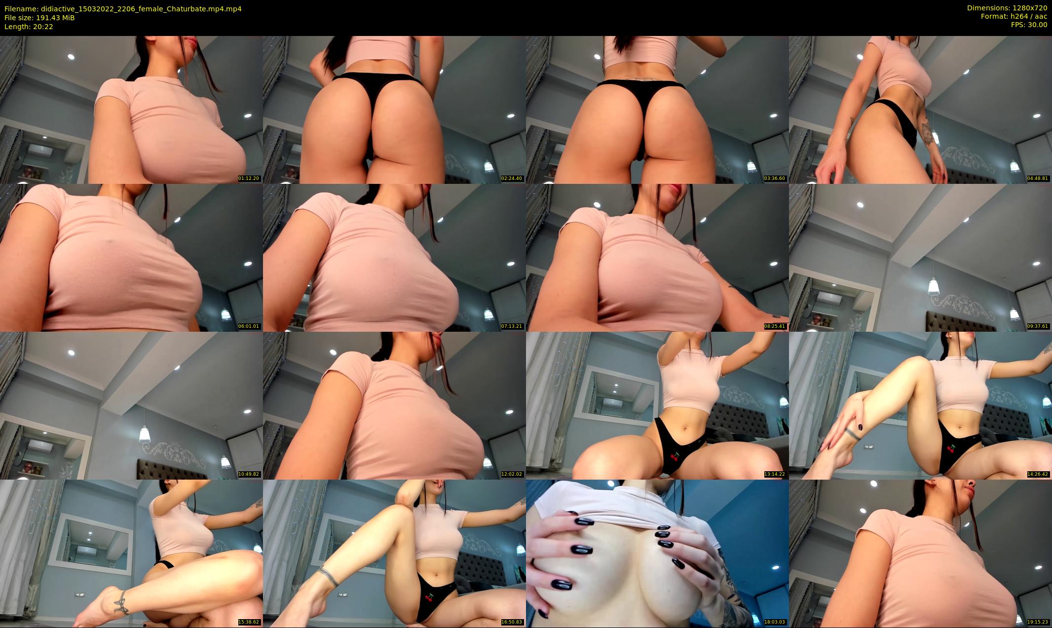 didiactive — 21 minute Chaturbate female cam show recording, 720p, Mar 15, 2022
