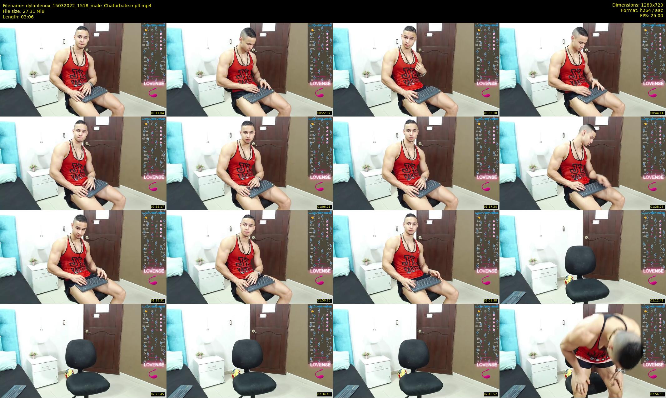 dylanlenox — 4 minute Chaturbate male cam show recording, 720p, Mar 15, 2022