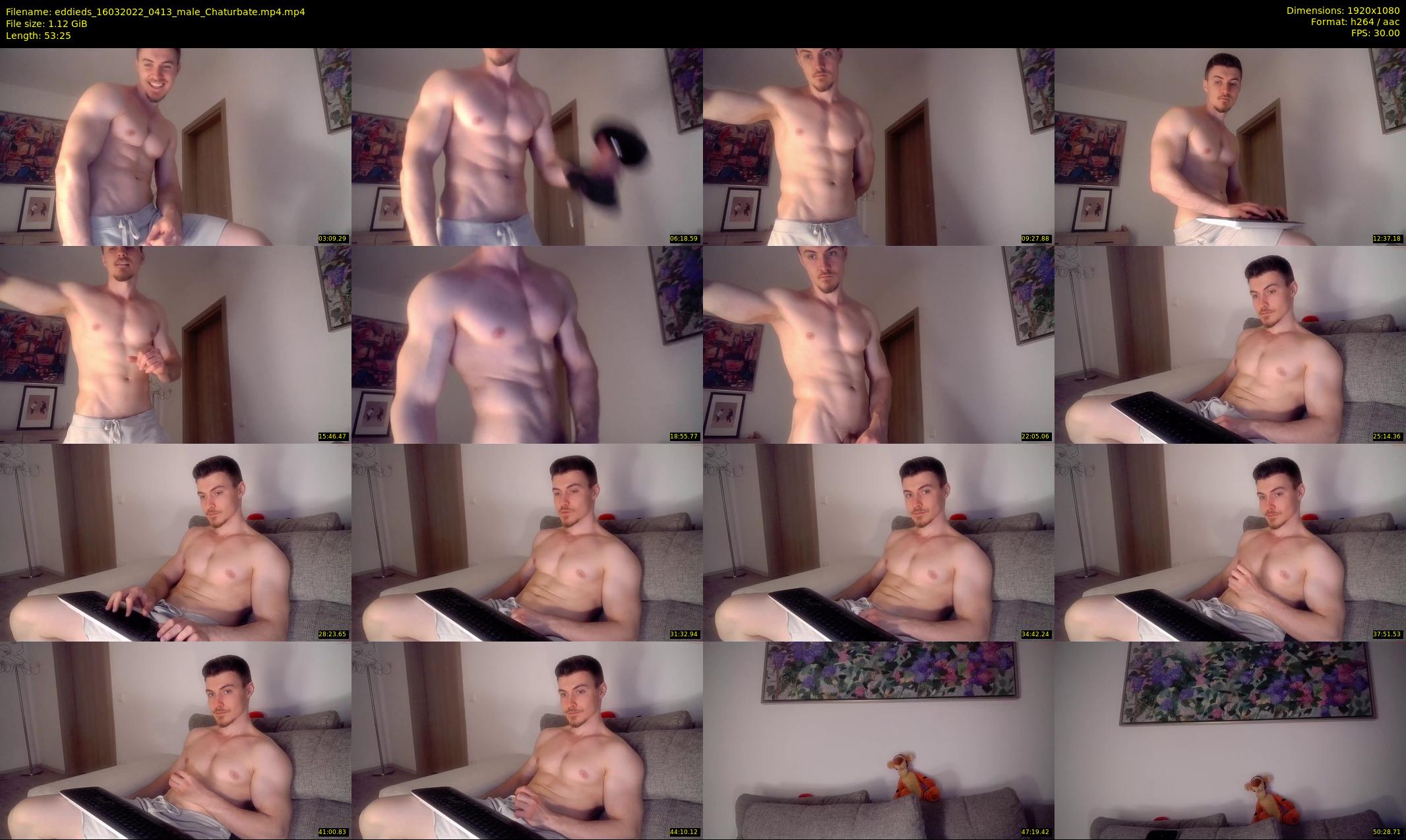 eddieds — 54 minute Chaturbate male cam show recording, 1080p, Mar 16, 2022
