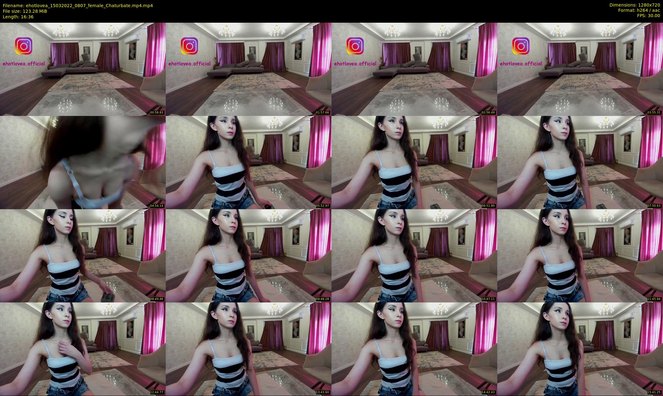 ehotlovea — 17 minute Chaturbate female cam show recording, 720p, Mar 15, 2022
