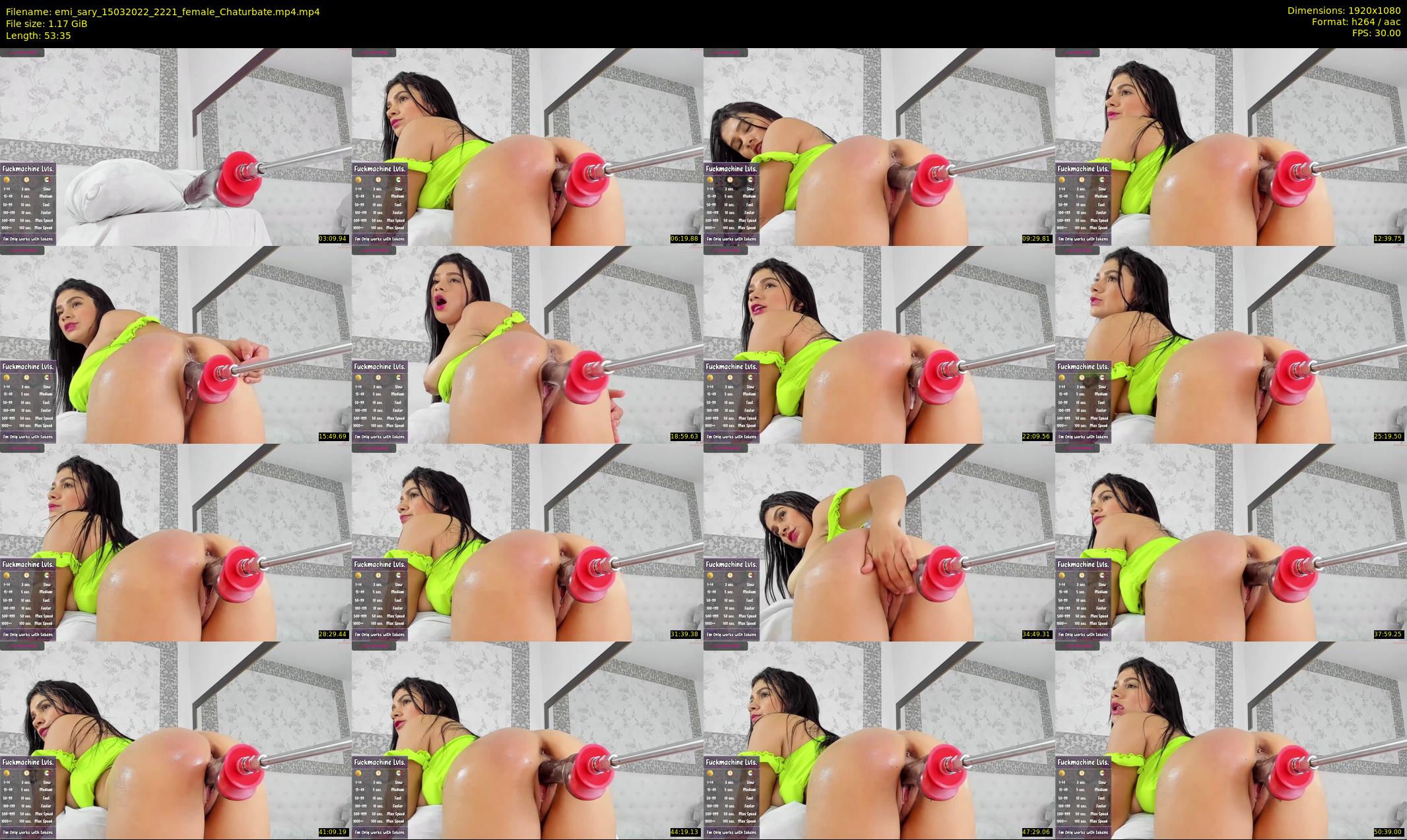 emi_sary — 54 minute Chaturbate female cam show recording, 1080p, Mar 15, 2022