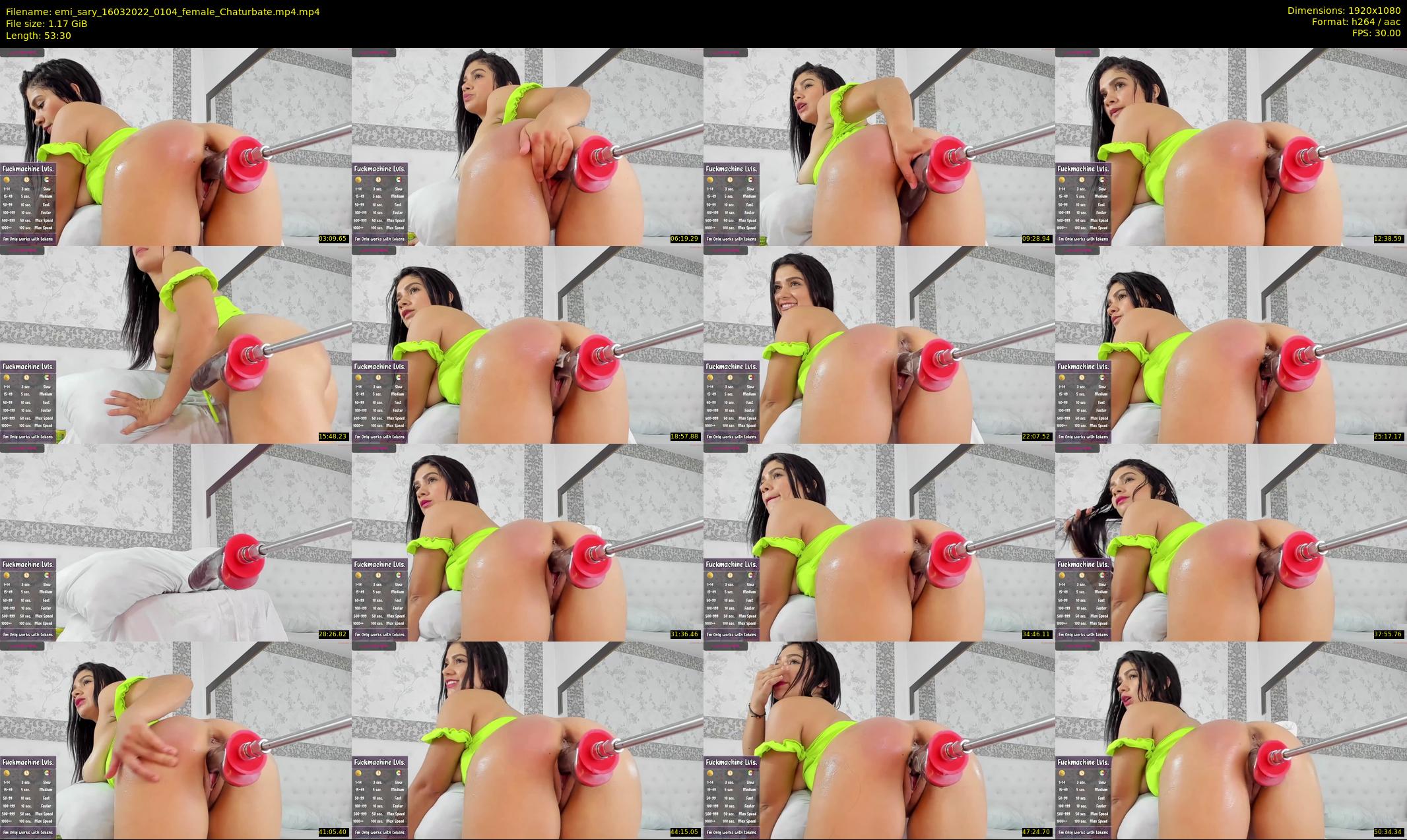 emi_sary — 54 minute Chaturbate female cam show recording, 1080p, Mar 16, 2022