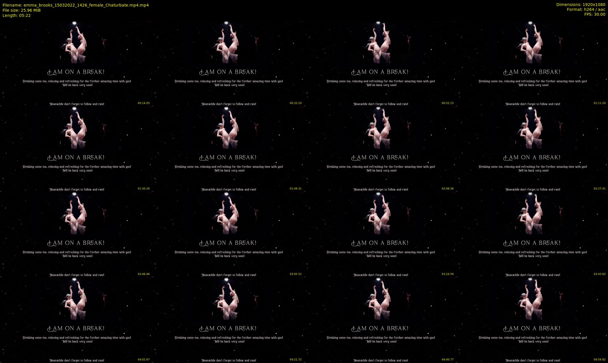 emma_brooks — 6 minute Chaturbate female cam show recording, 1080p, Mar 15, 2022
