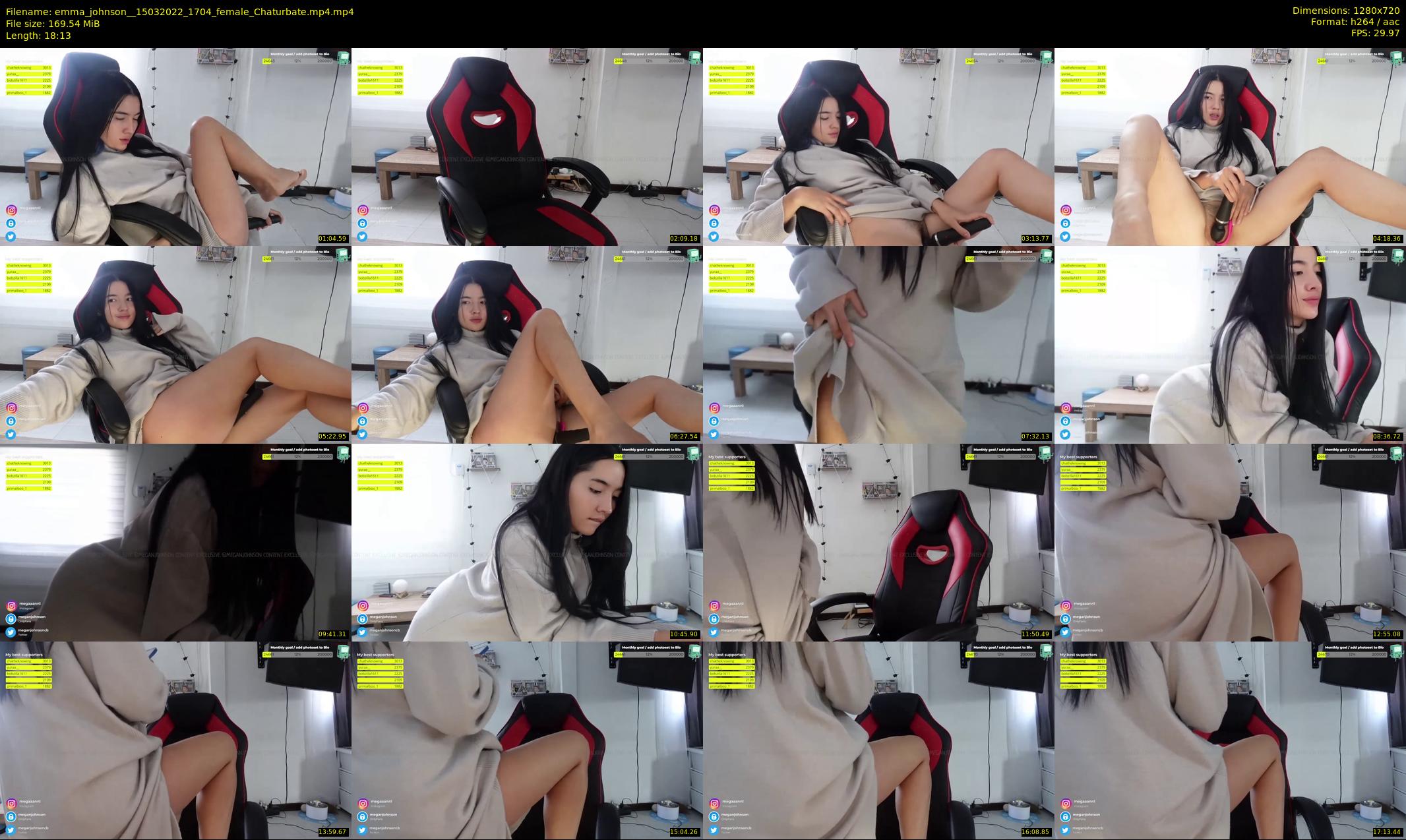 emma_johnson_ — 19 minute Chaturbate female cam show recording, 720p, Mar 15, 2022