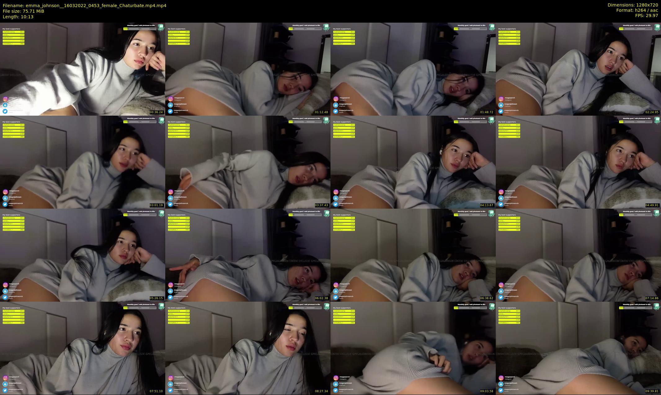 emma_johnson_ — 11 minute Chaturbate female cam show recording, 720p, Mar 16, 2022