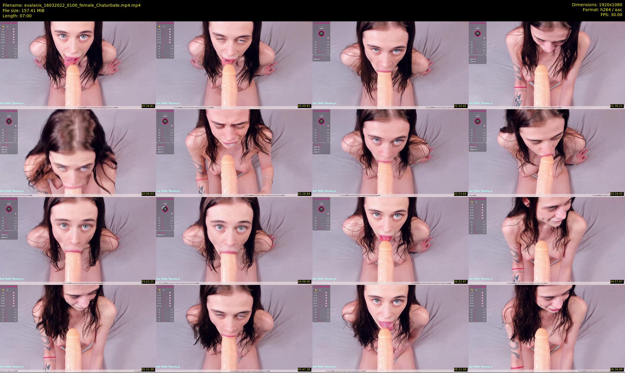 evalanis — 7 minute Chaturbate couple cam show recording, 1080p, Mar 16, 2022
