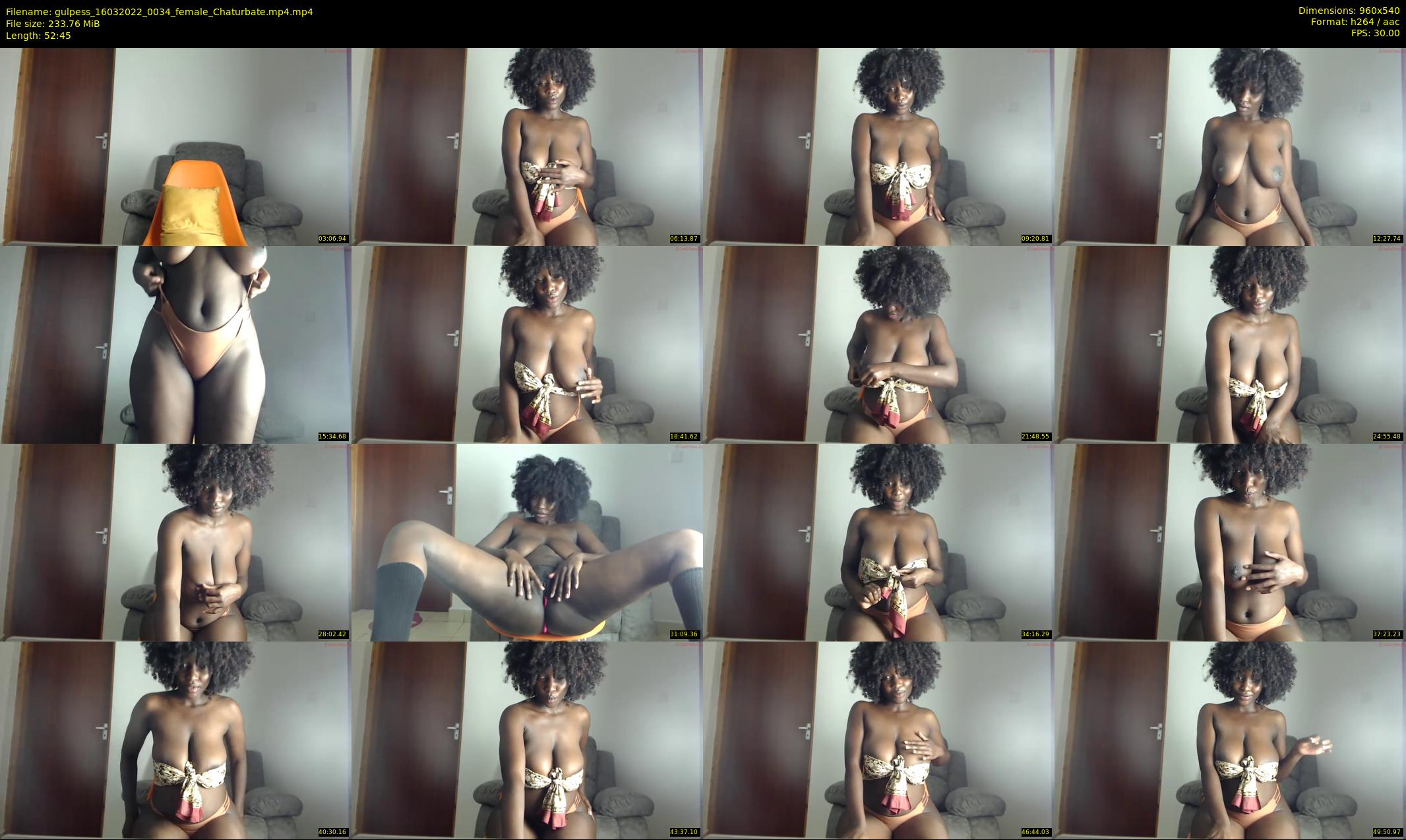gulpess — 53 minute Chaturbate female cam show recording, 480p, Mar 16, 2022