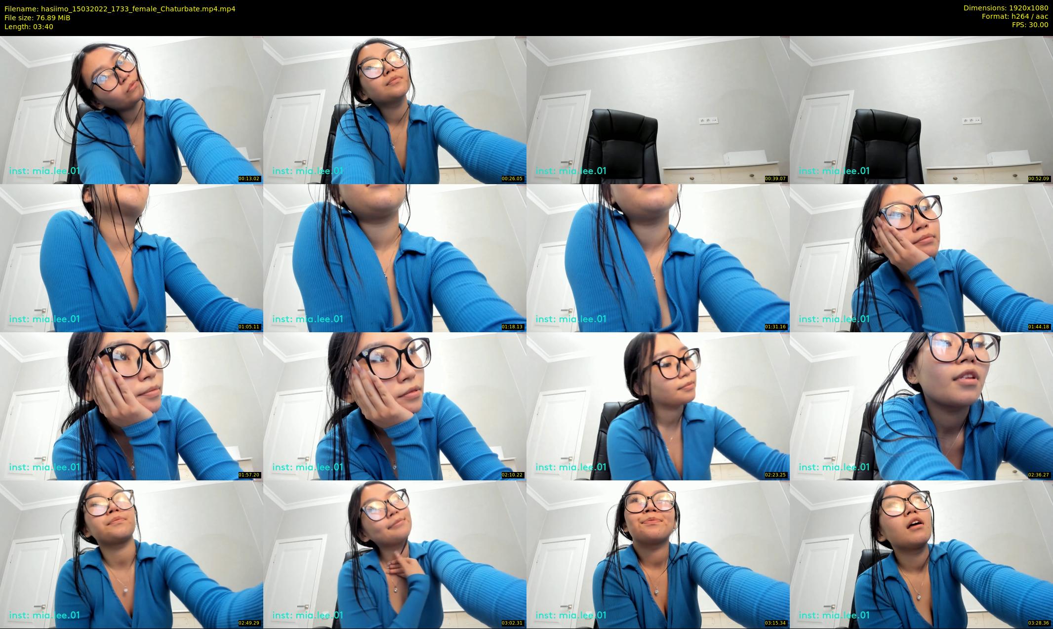 hasiimo — 4 minute Chaturbate female cam show recording, 1080p, Mar 15, 2022