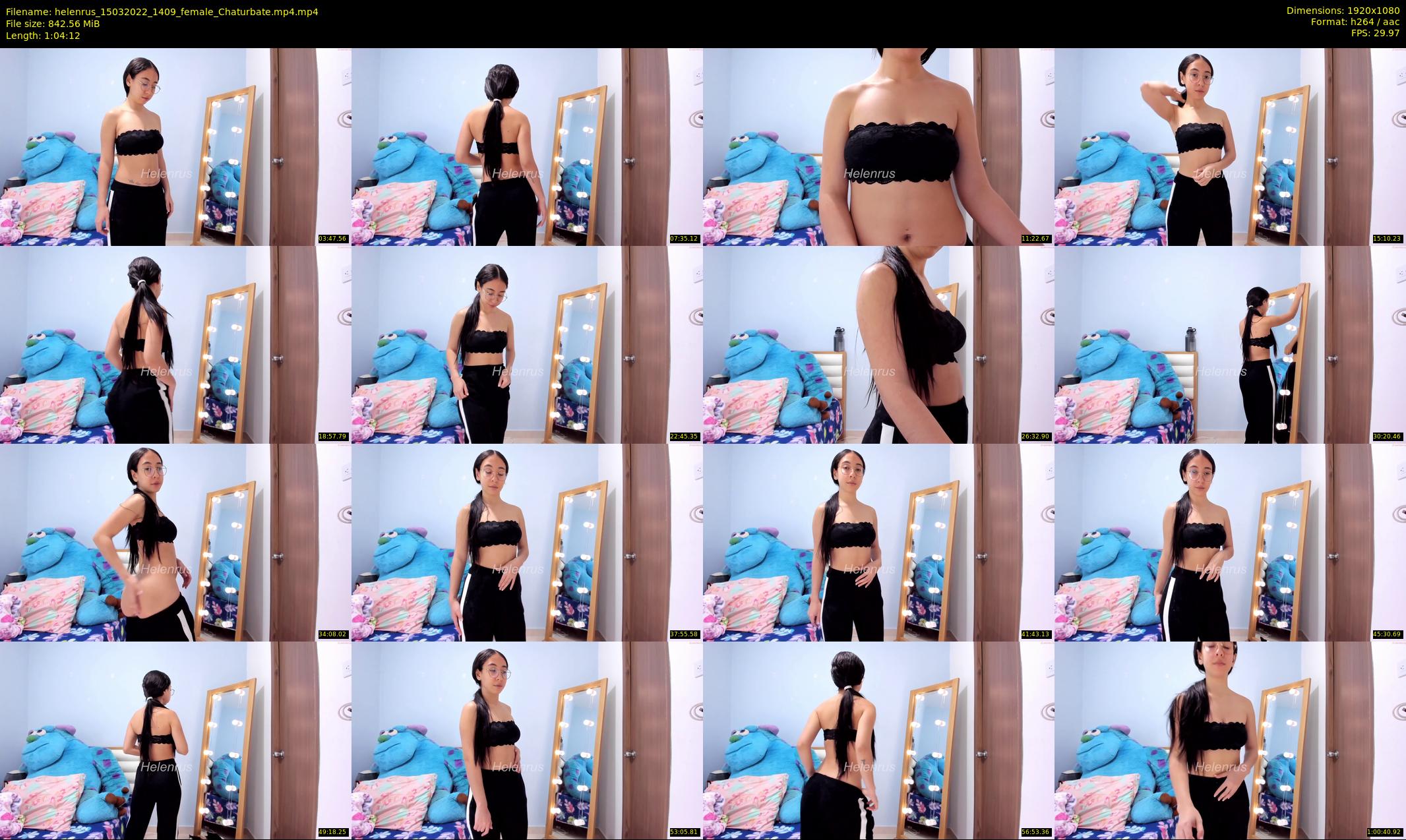 helenrus — 65 minute Chaturbate female cam show recording, 1080p, Mar 15, 2022