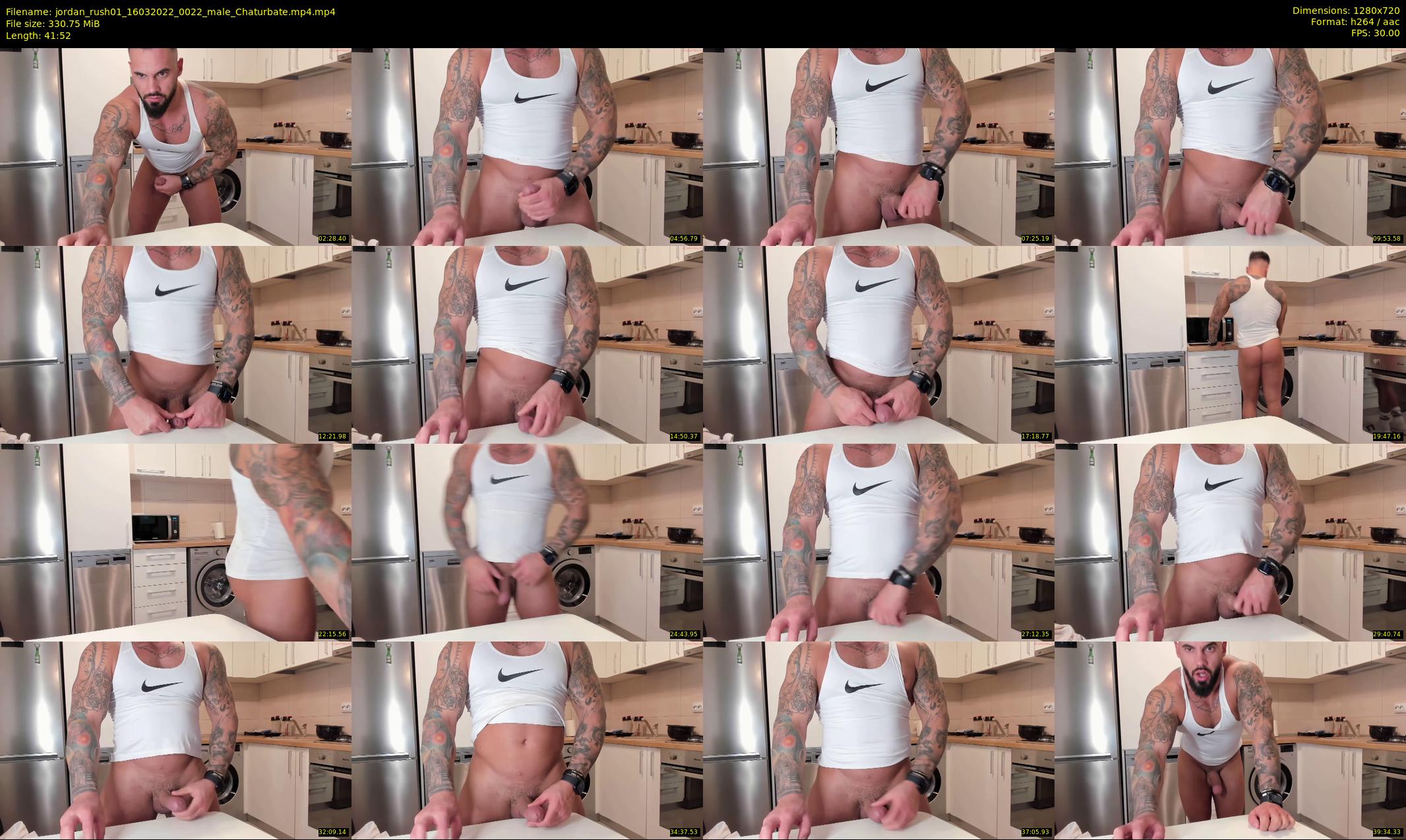 jordan_rush01 — 42 minute Chaturbate male cam show recording, 720p, Mar 16, 2022
