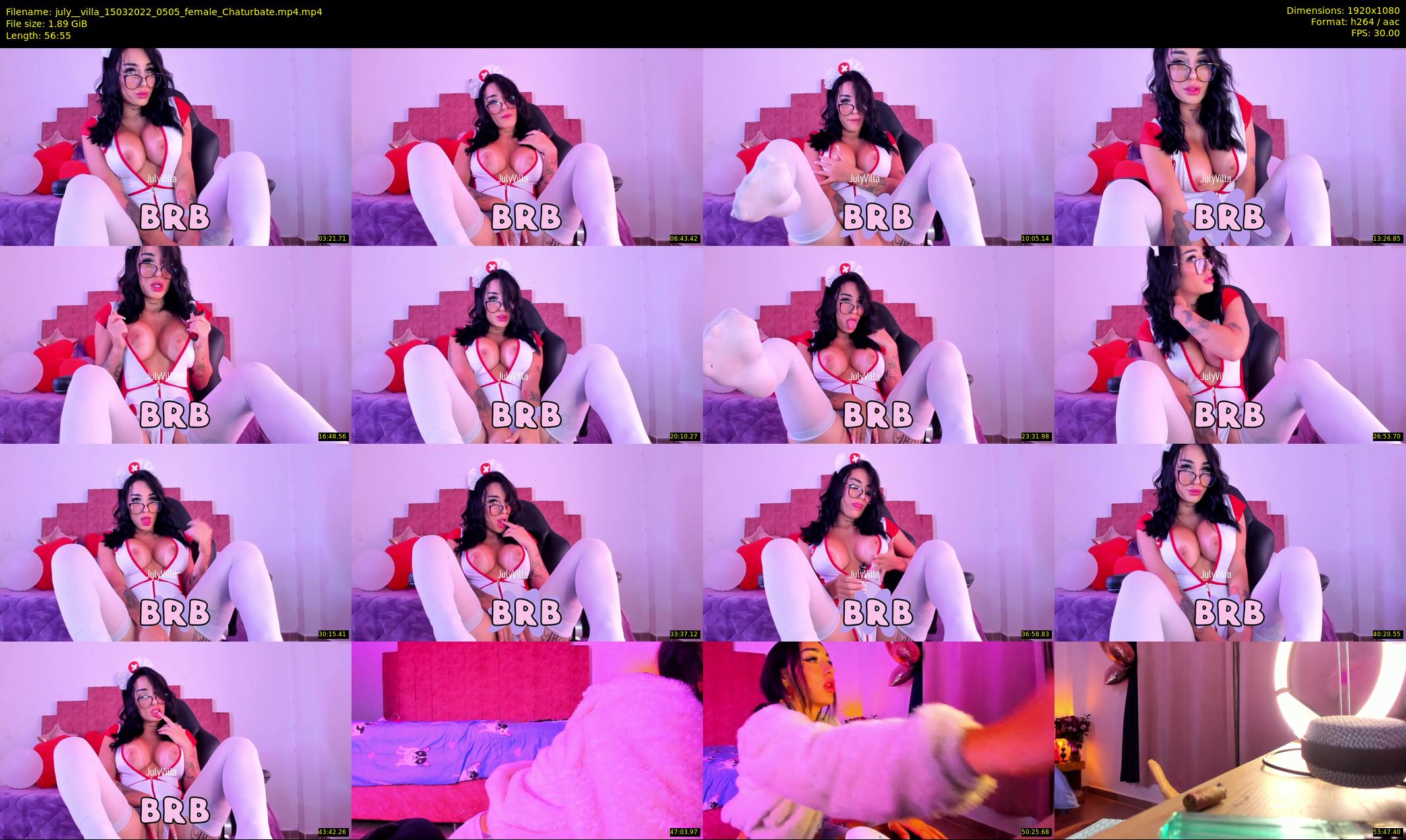 july__villa — 57 minute Chaturbate female cam show recording, 1080p, Mar 15, 2022