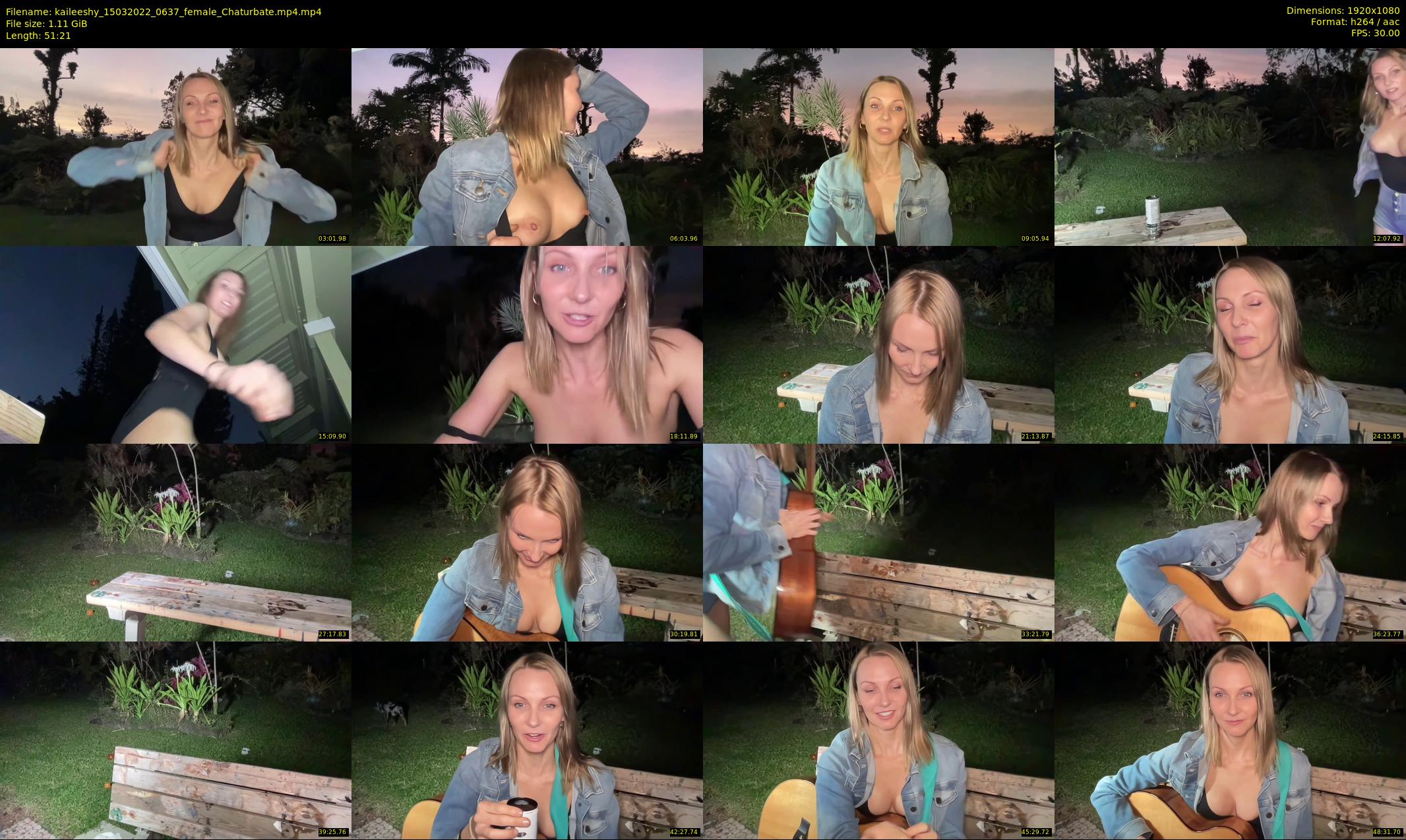 kaileeshy — 52 minute Chaturbate female cam show recording, 1080p, Mar 15, 2022