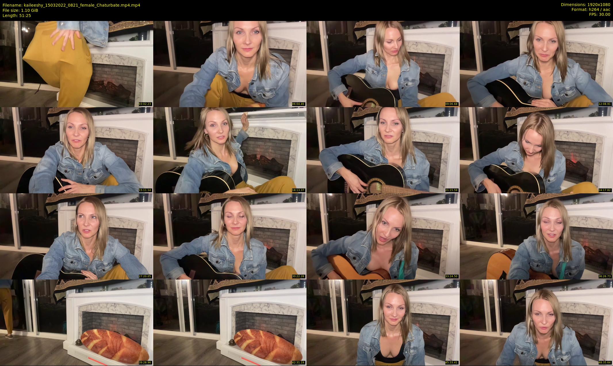 kaileeshy — 52 minute Chaturbate female cam show recording, 1080p, Mar 15, 2022