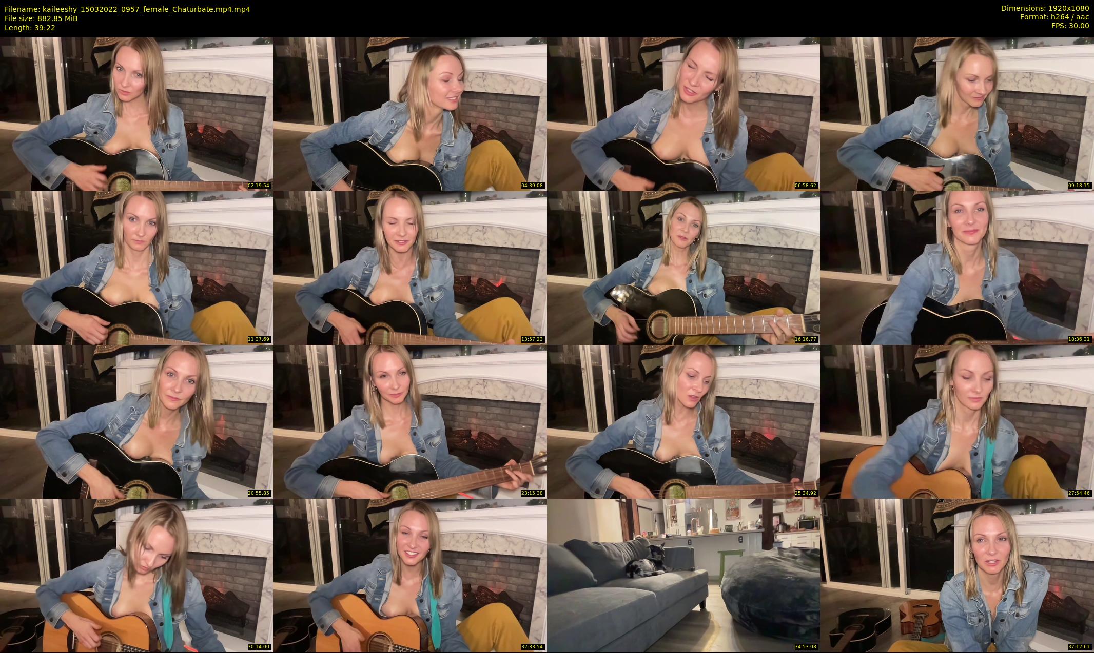 kaileeshy — 40 minute Chaturbate female cam show recording, 1080p, Mar 15, 2022