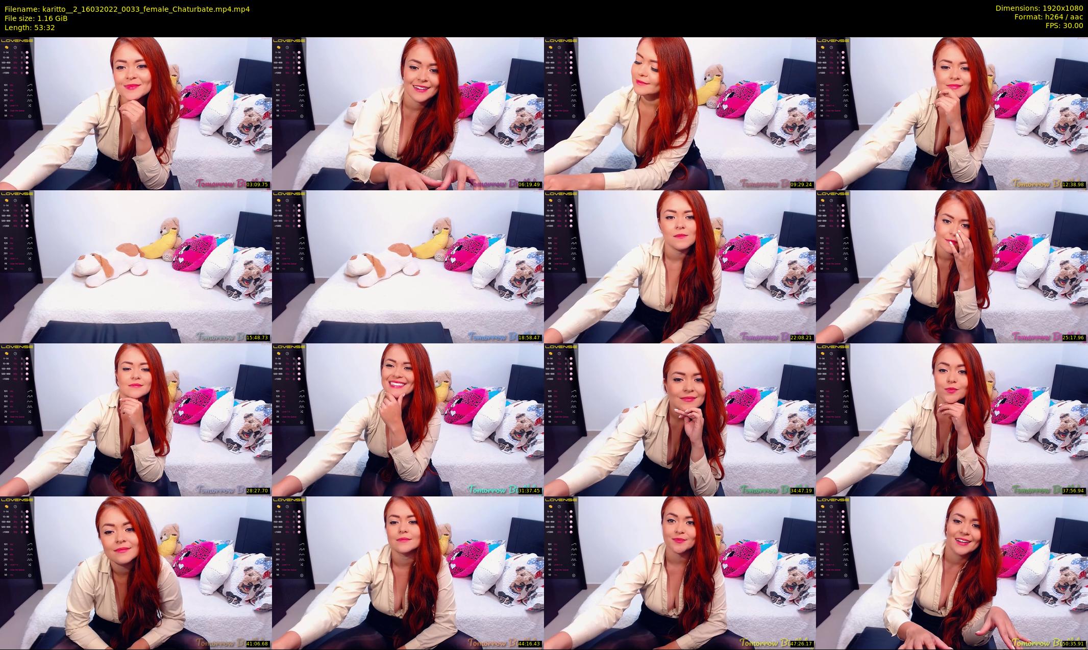 karitto__2 — 54 minute Chaturbate female cam show recording, 1080p, Mar 16, 2022