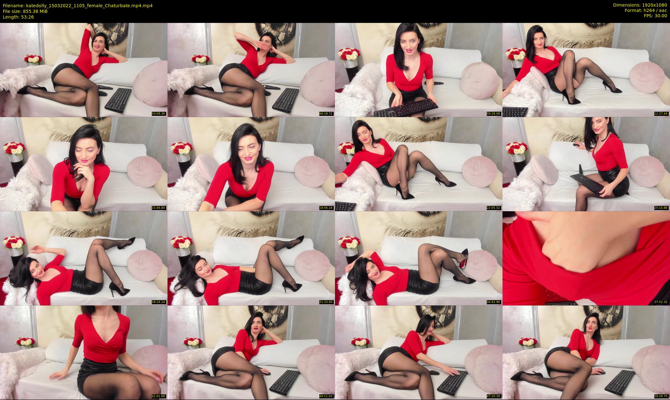 katedolly — 54 minute Chaturbate female cam show recording, 1080p, Mar 15, 2022