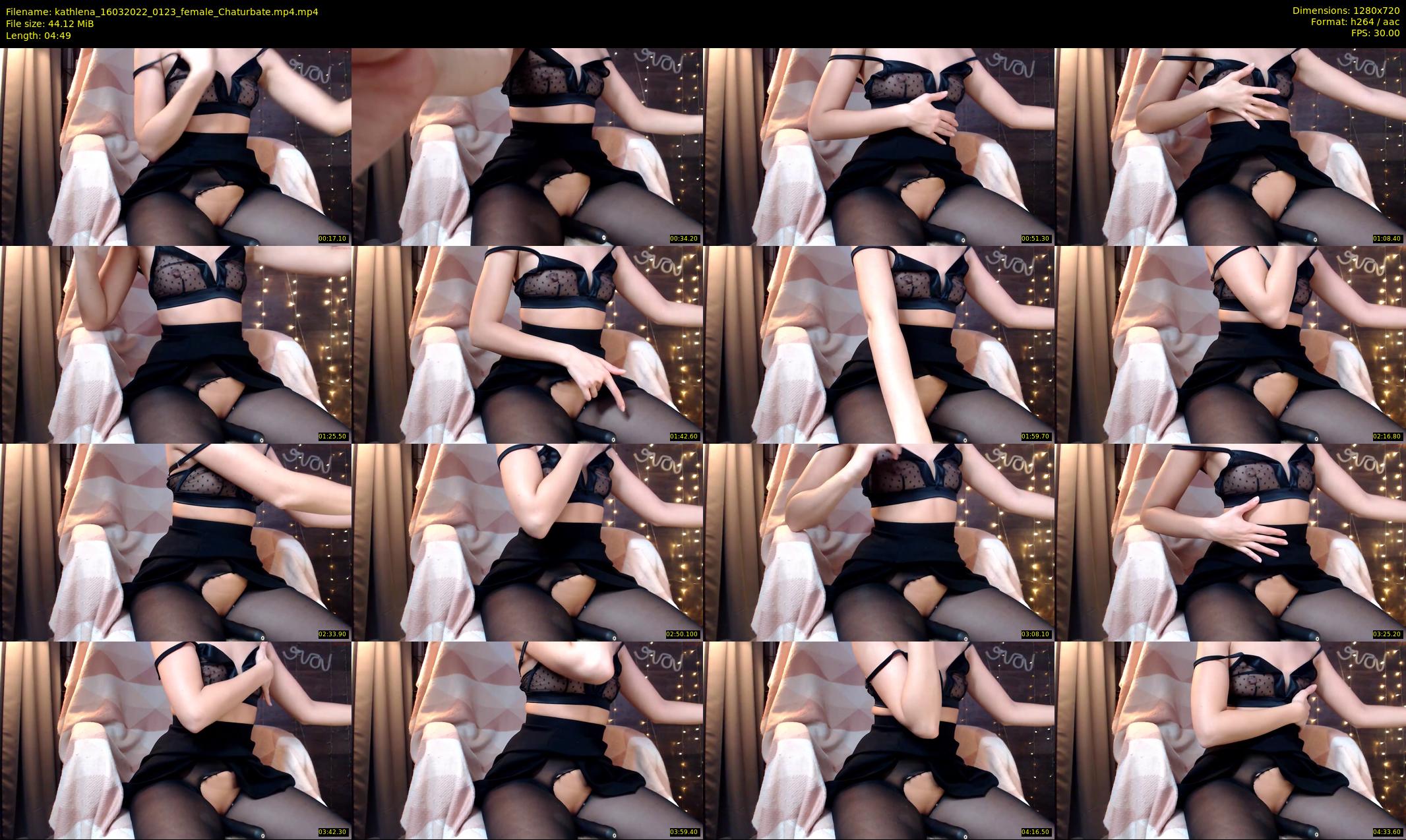 kathlena — 5 minute Chaturbate female cam show recording, 720p, Mar 16, 2022