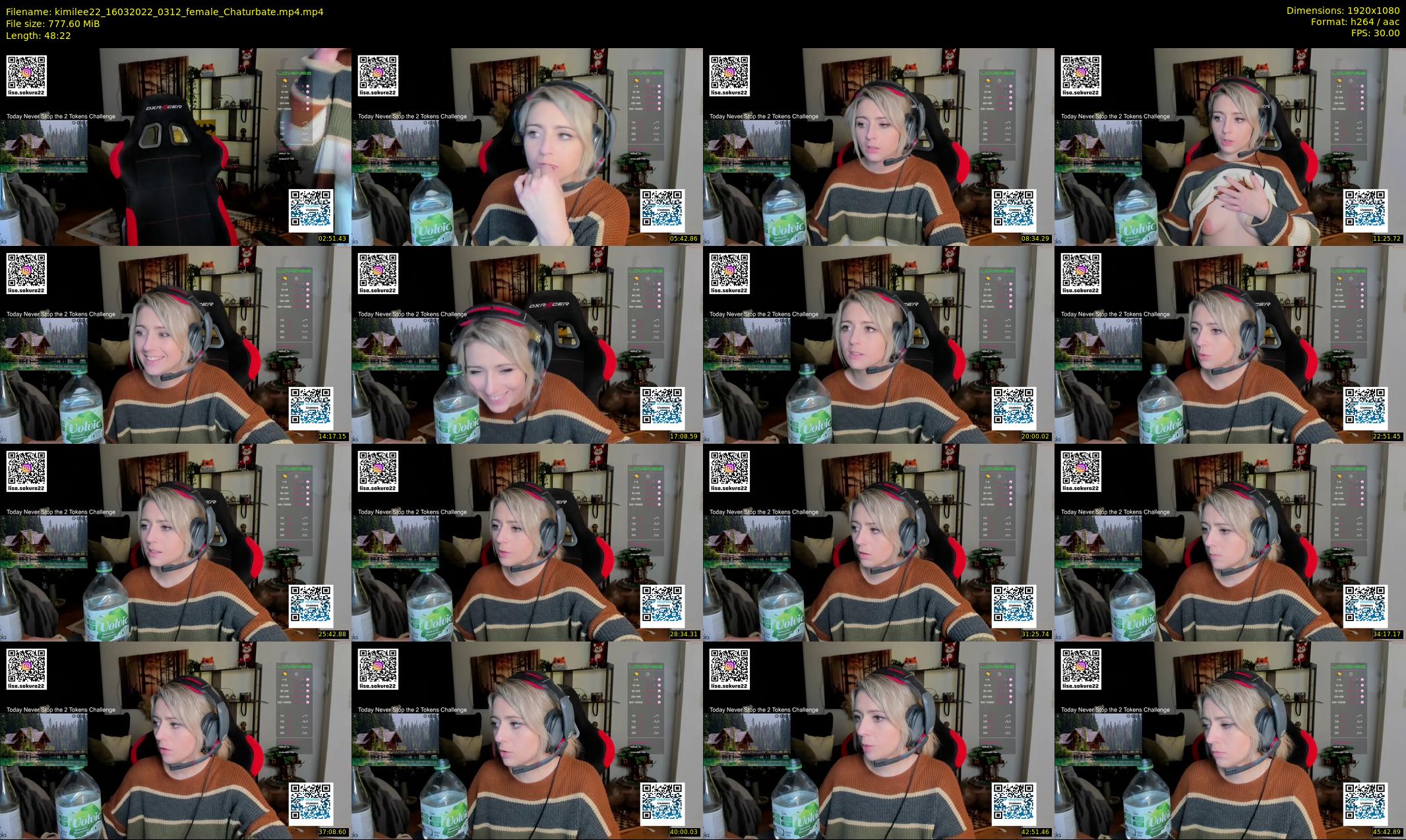 kimilee22 — 49 minute Chaturbate female cam show recording, 1080p, Mar 16, 2022