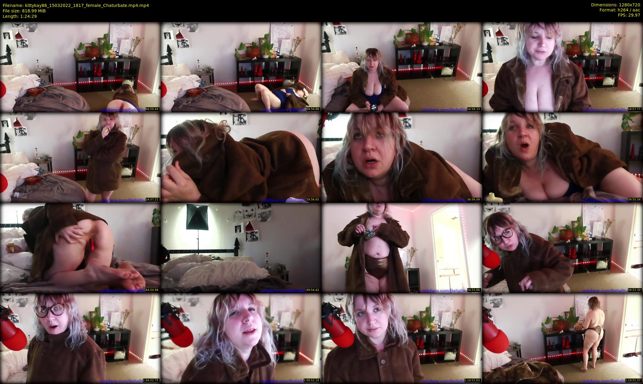 kittykay86 — 85 minute Chaturbate female cam show recording, 720p, Mar 15, 2022