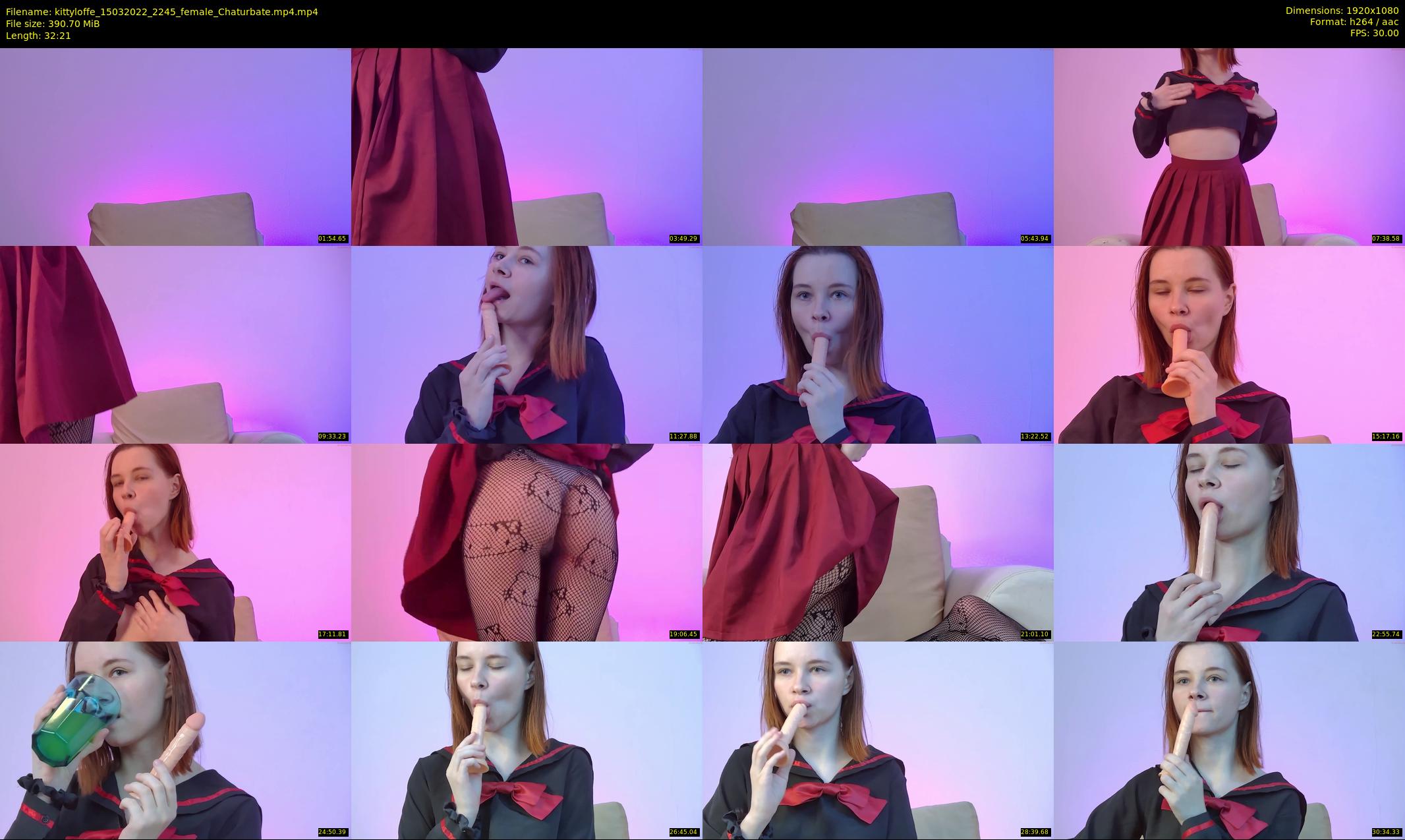 kittyloffe — 33 minute Chaturbate female cam show recording, 1080p, Mar 15, 2022