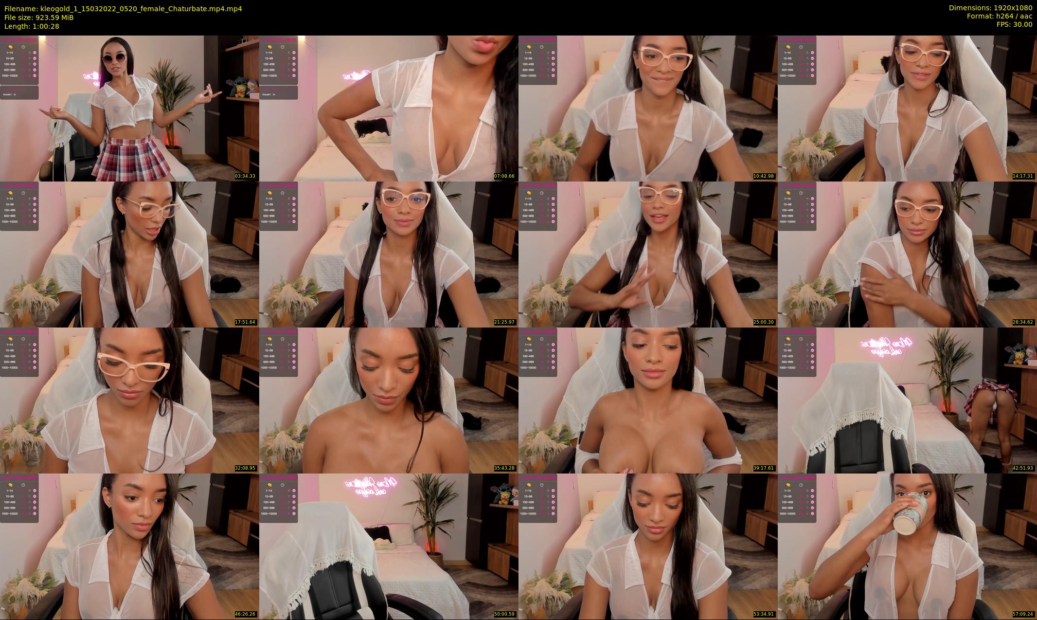 kleogold_1 — 61 minute Chaturbate female cam show recording, 1080p, Mar 15, 2022