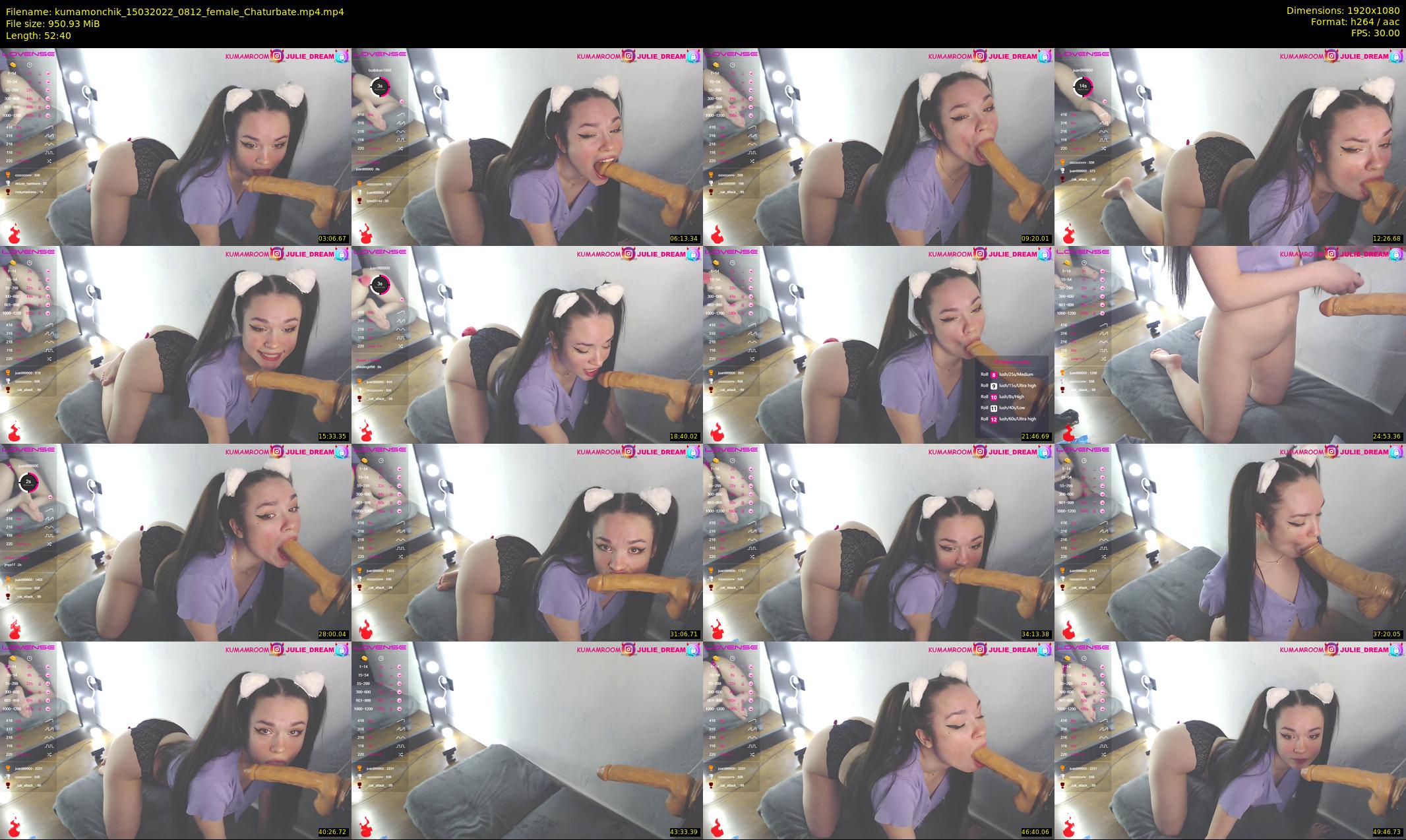 kumamonchik — 53 minute Chaturbate couple cam show recording, 1080p, Mar 15, 2022