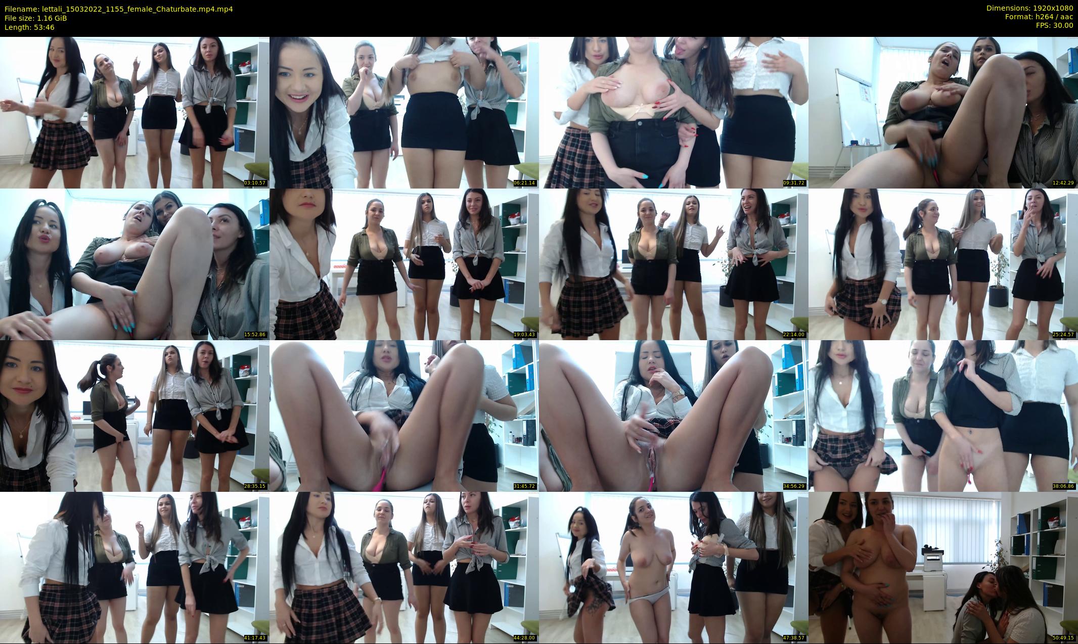 lettali — 54 minute Chaturbate female cam show recording, 1080p, Mar 15, 2022