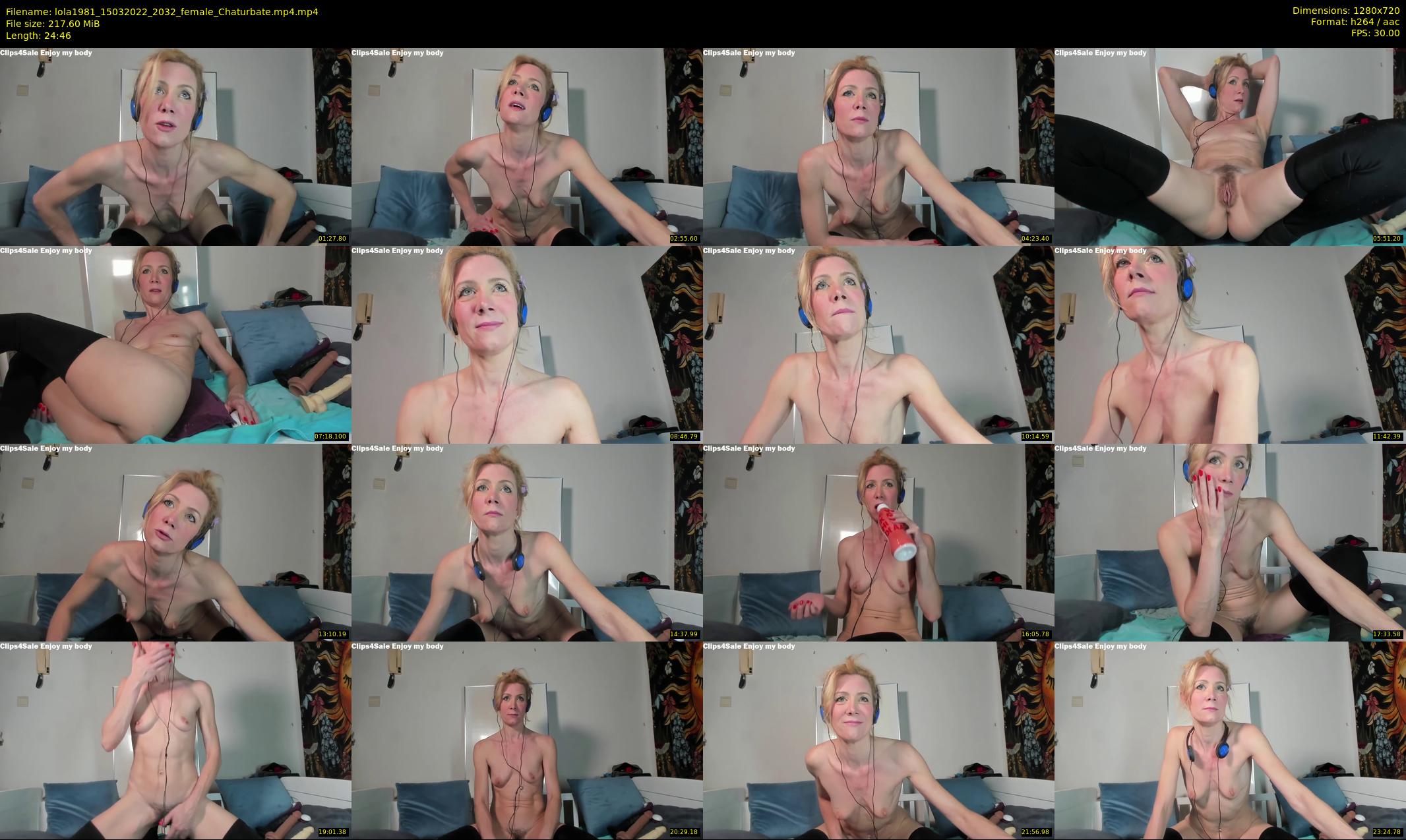 lola1981 — 25 minute Chaturbate female cam show recording, 720p, Mar 15, 2022