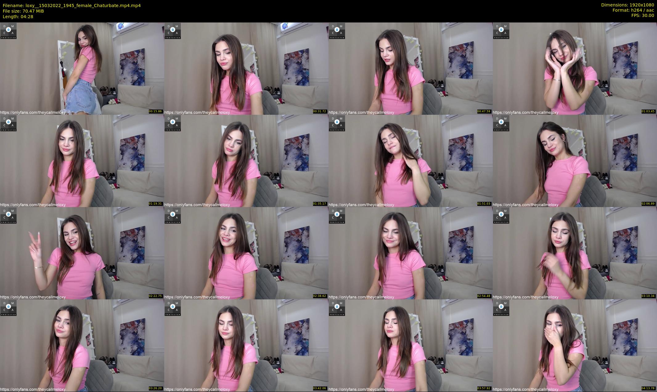 loxy_ — 5 minute Chaturbate female cam show recording, 1080p, Mar 15, 2022