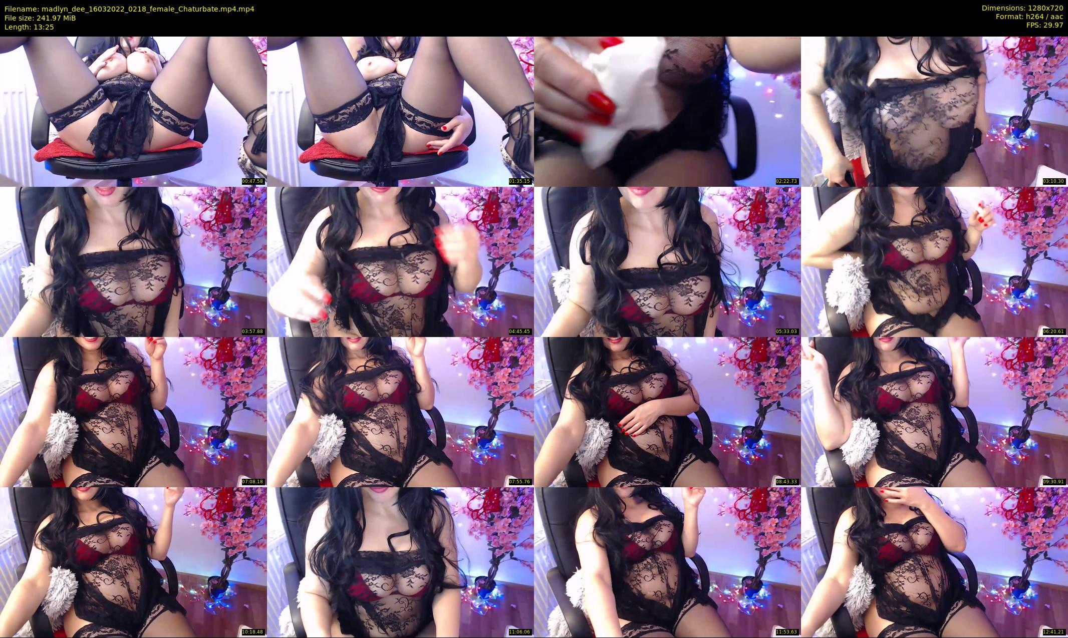 madlyn_dee — 14 minute Chaturbate female cam show recording, 720p, Mar 16, 2022