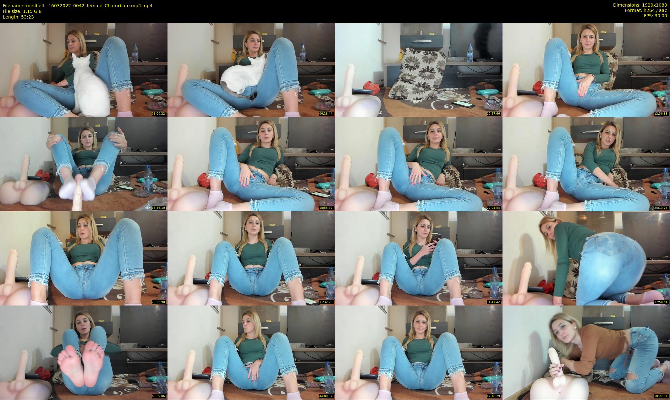 mellbell_ — 54 minute Chaturbate female cam show recording, 1080p, Mar 16, 2022