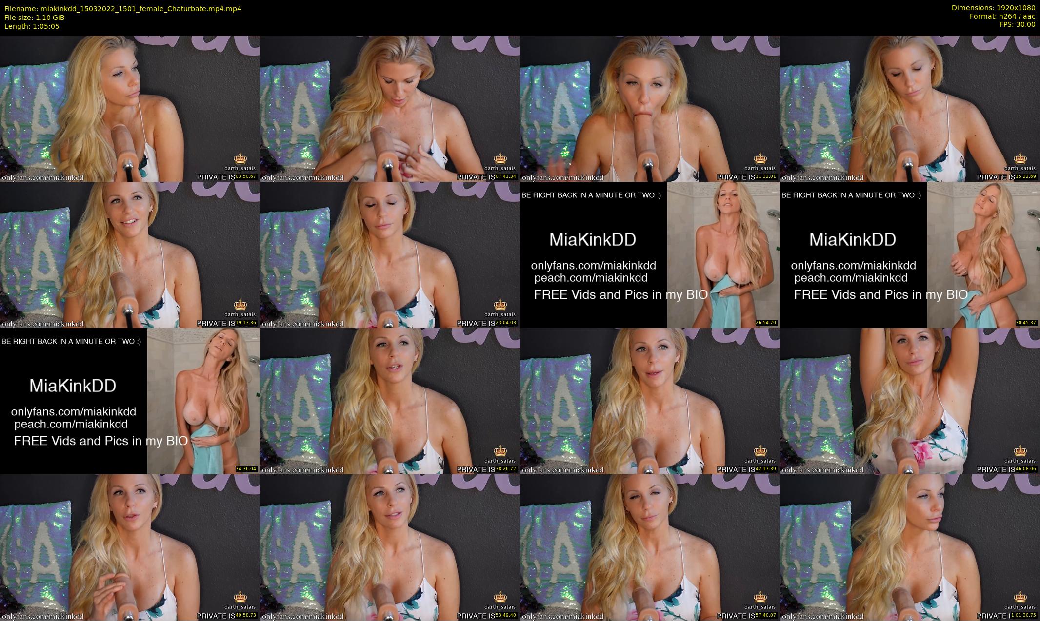 miakinkdd — 66 minute Chaturbate female cam show recording, 1080p, Mar 15, 2022