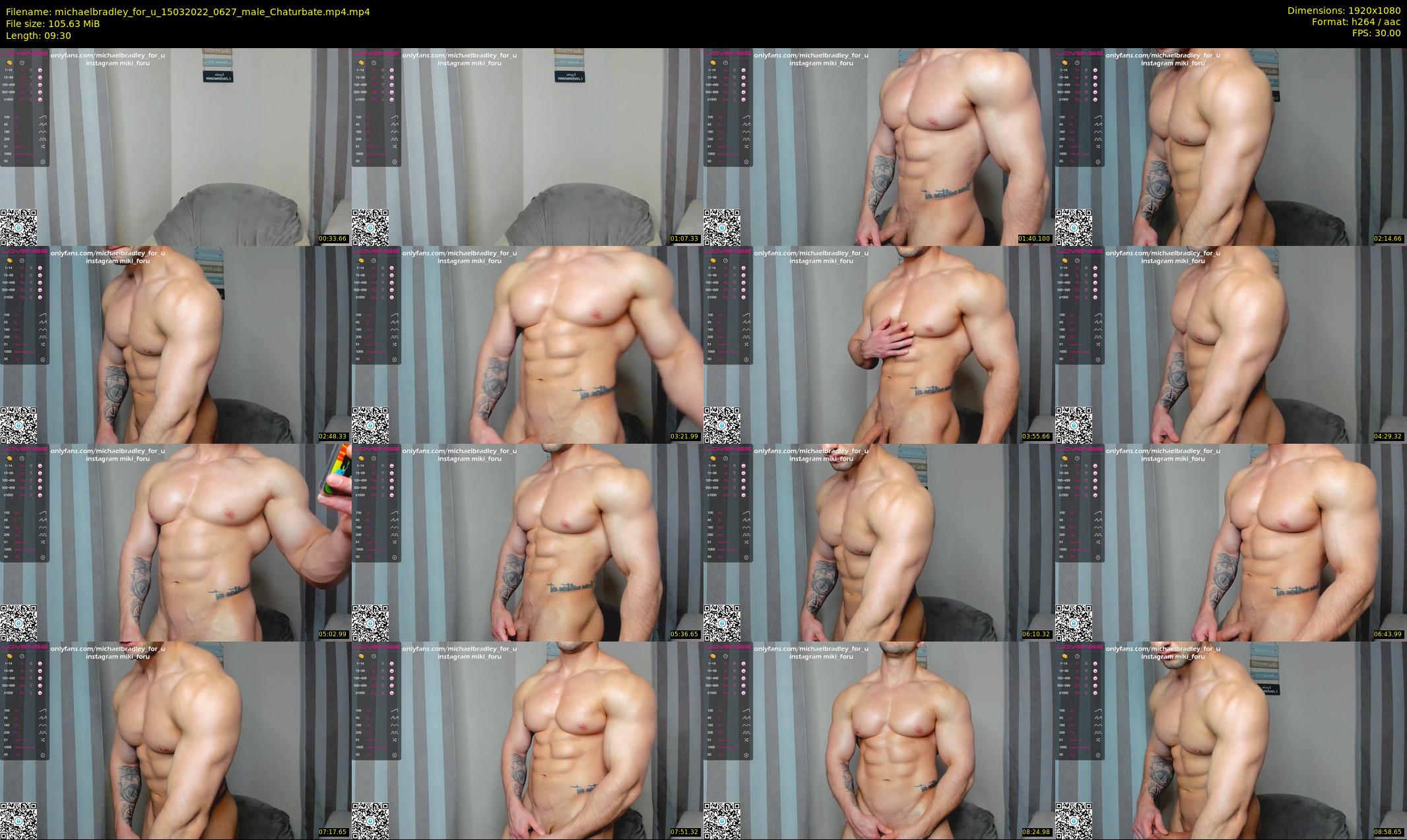 michaelbradley_for_u — 10 minute Chaturbate male cam show recording, 1080p, Mar 15, 2022