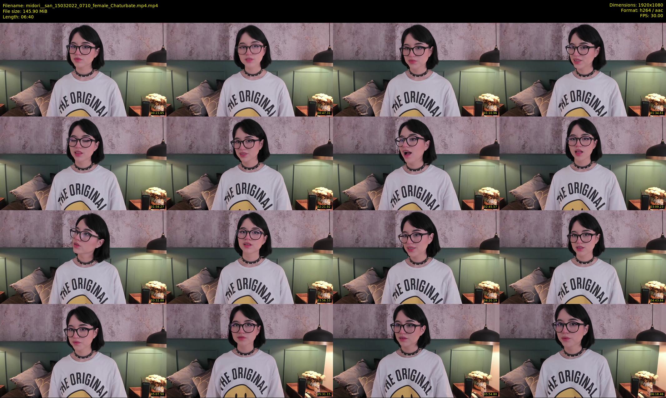 midori__san — 7 minute Chaturbate female cam show recording, 1080p, Mar 15, 2022