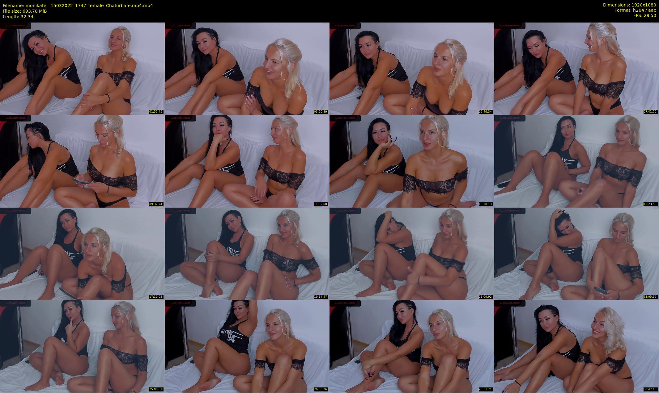 monikate_ — 33 minute Chaturbate couple cam show recording, 1080p, Mar 15, 2022