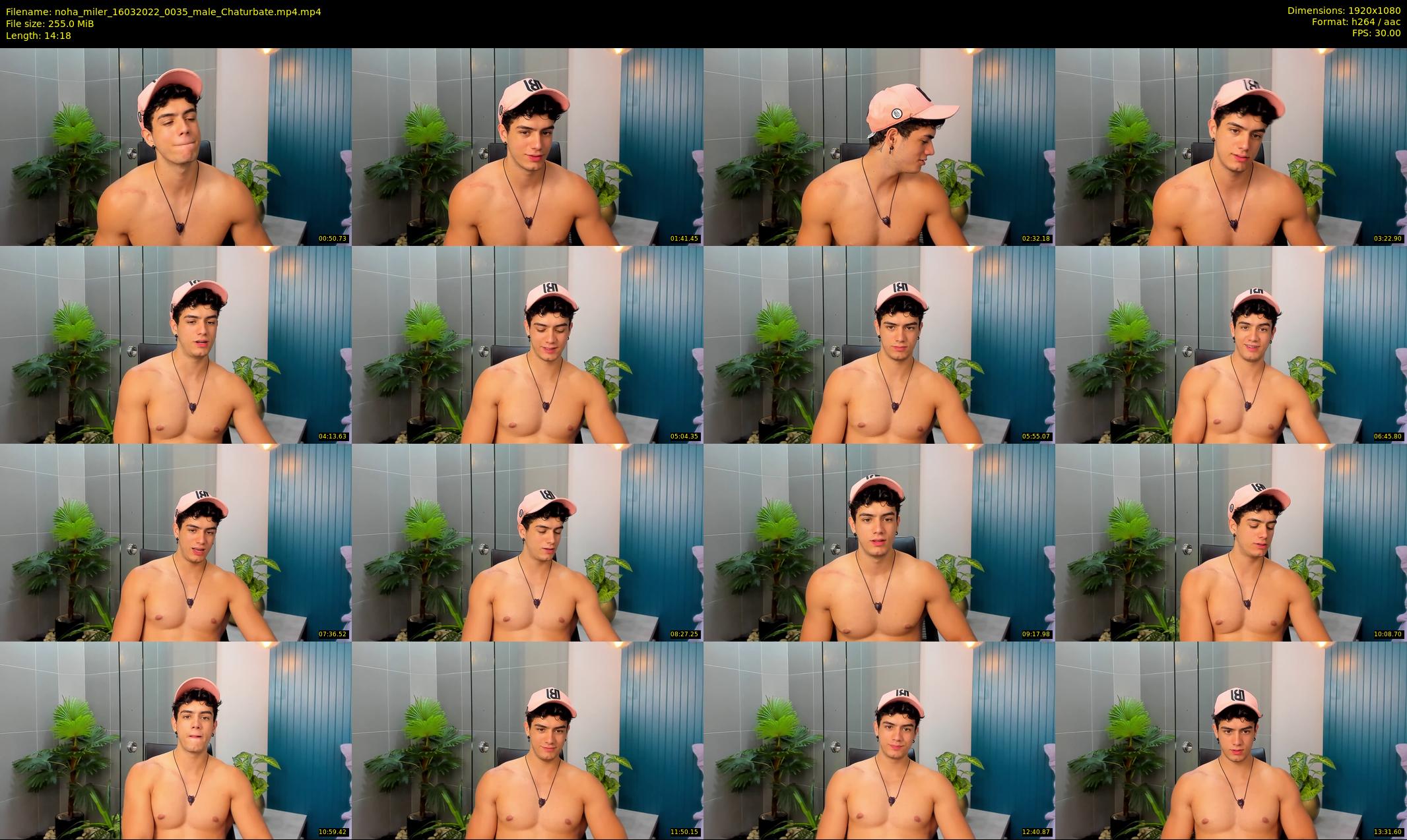 noha_miler — 15 minute Chaturbate male cam show recording, 1080p, Mar 16, 2022