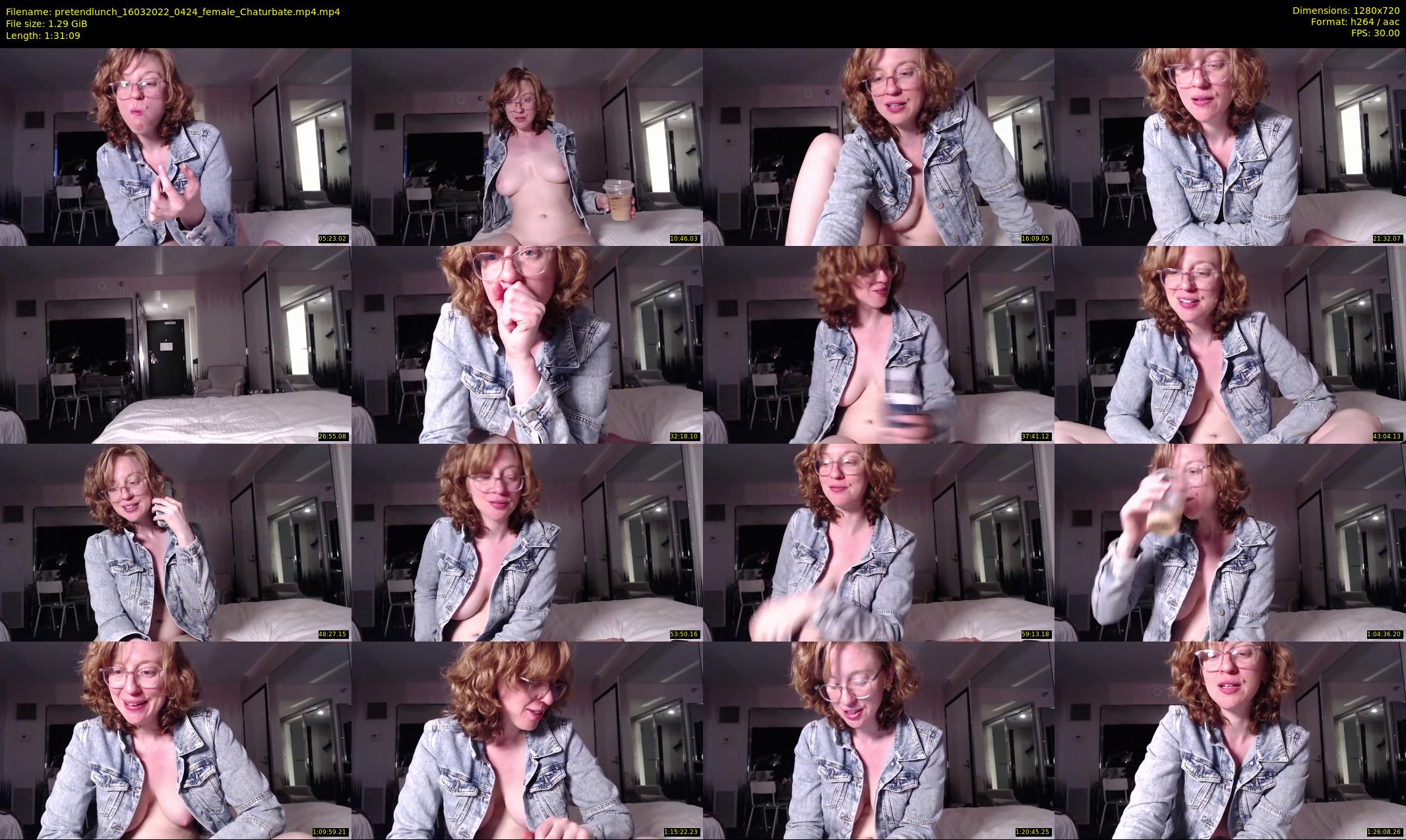 pretendlunch — 92 minute Chaturbate couple cam show recording, 720p, Mar 16, 2022