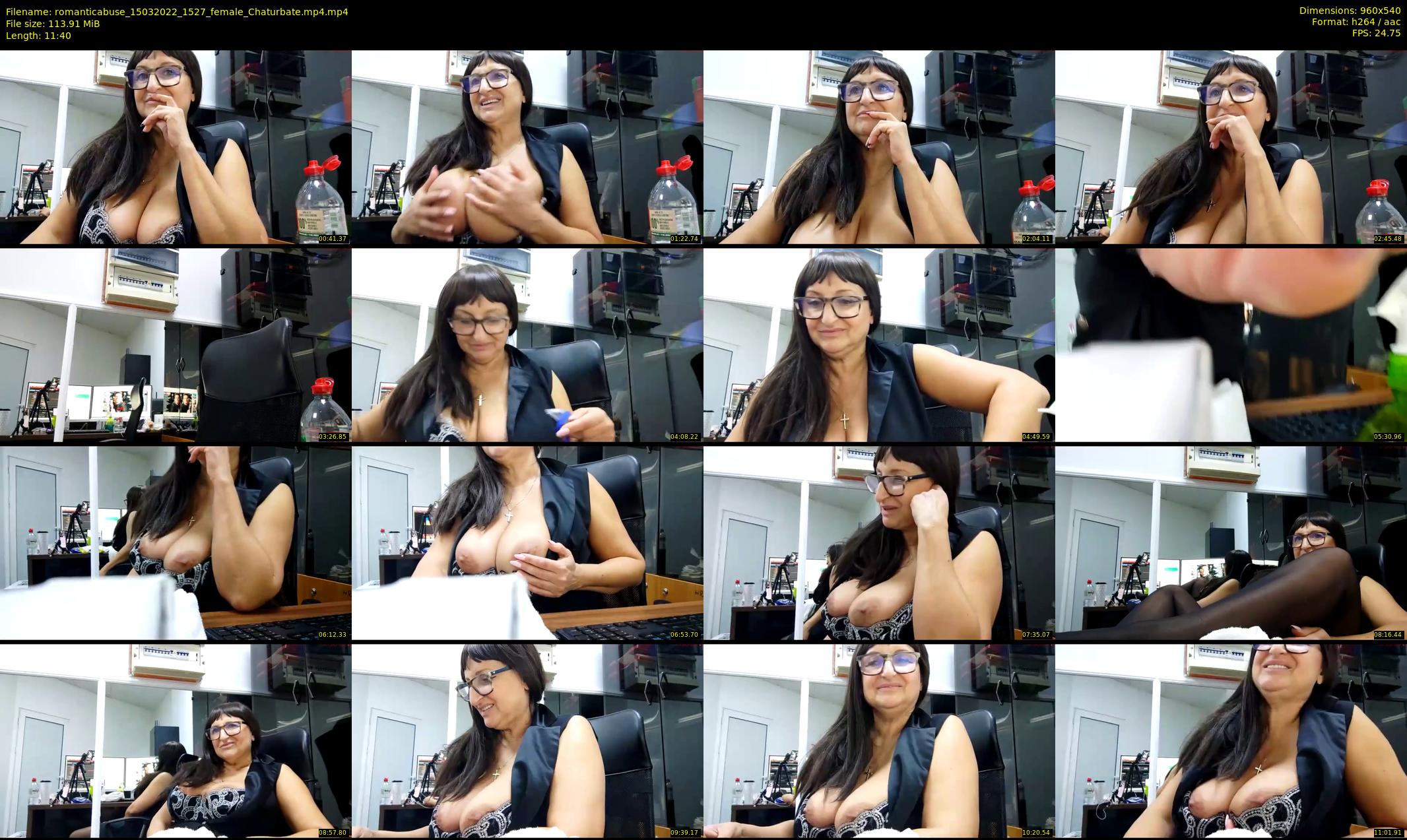 romanticabuse — 12 minute Chaturbate female cam show recording, 480p, Mar 15, 2022