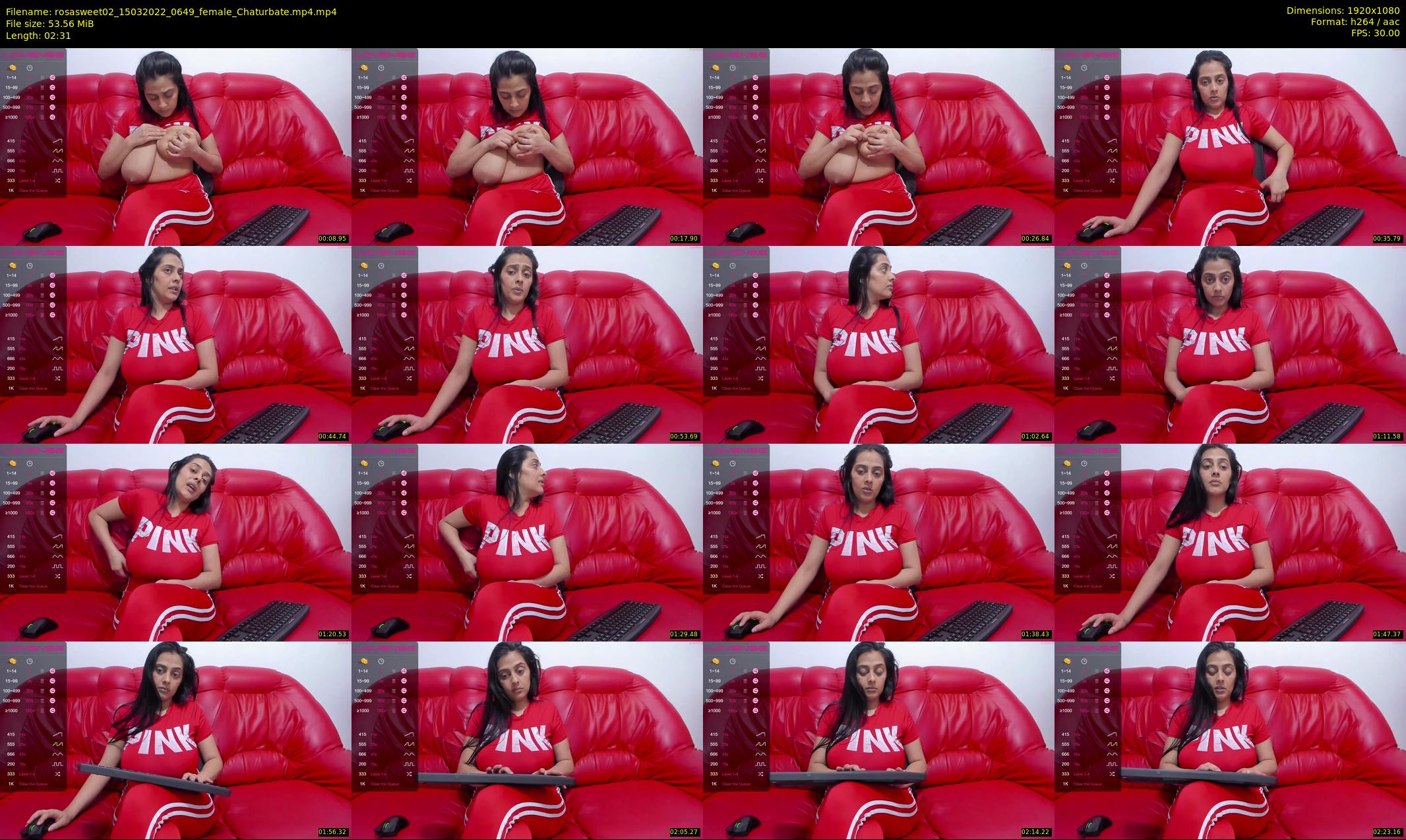 rosasweet02 — 3 minute Chaturbate female cam show recording, 1080p, Mar 15, 2022