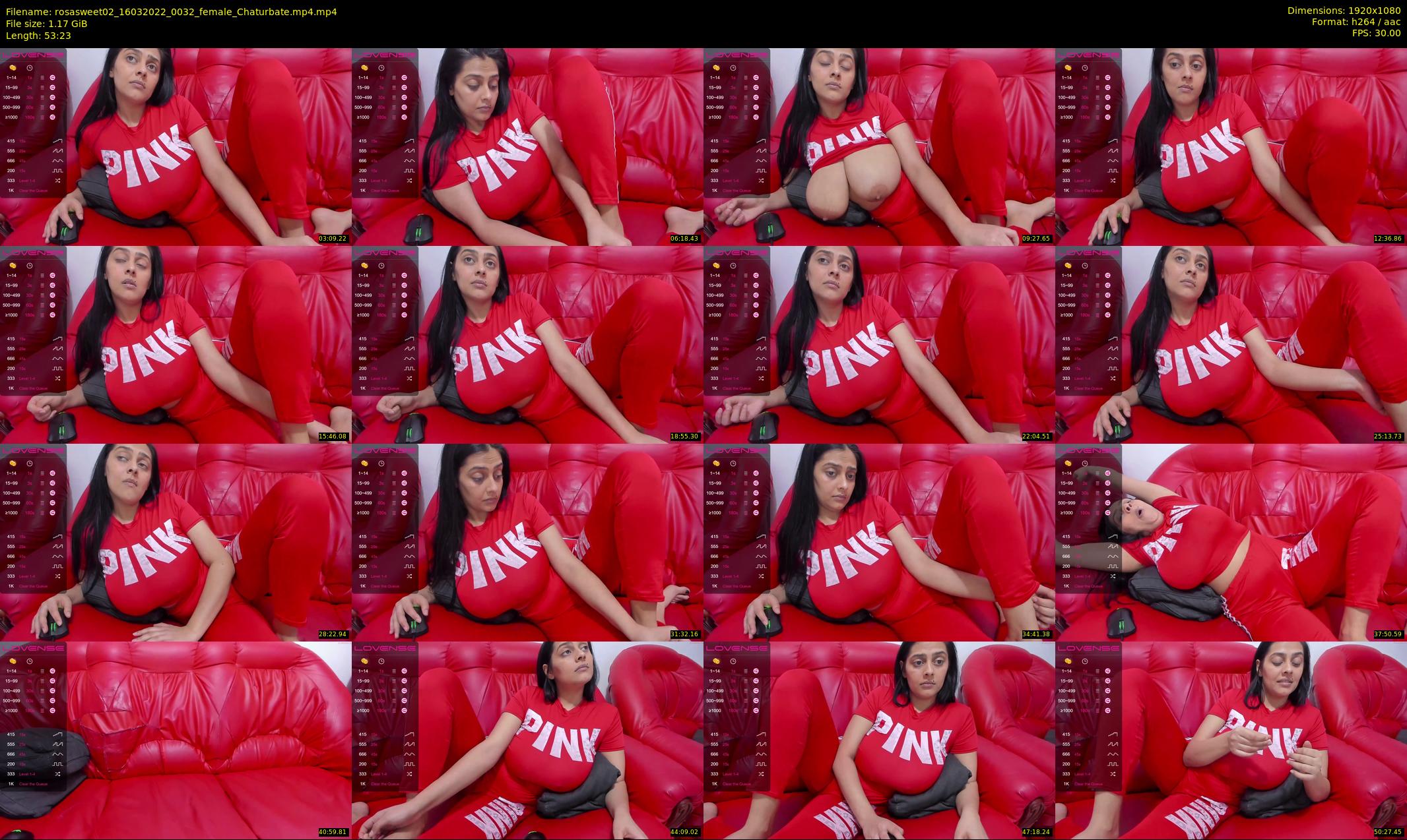 rosasweet02 — 54 minute Chaturbate female cam show recording, 1080p, Mar 16, 2022