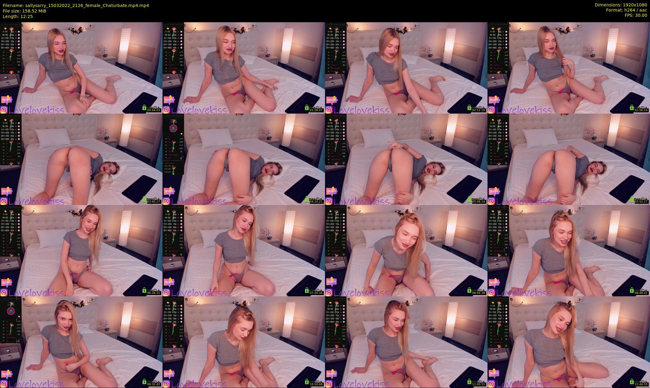 sallysarry — 13 minute Chaturbate couple cam show recording, 1080p, Mar 15, 2022