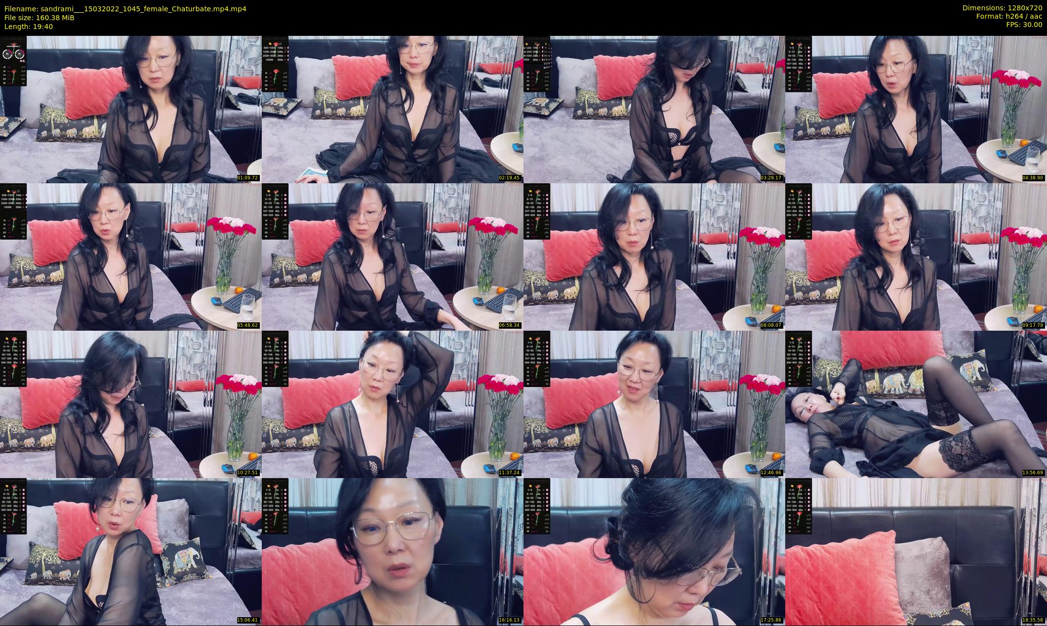 sandrami__ — 20 minute Chaturbate female cam show recording, 720p, Mar 15, 2022