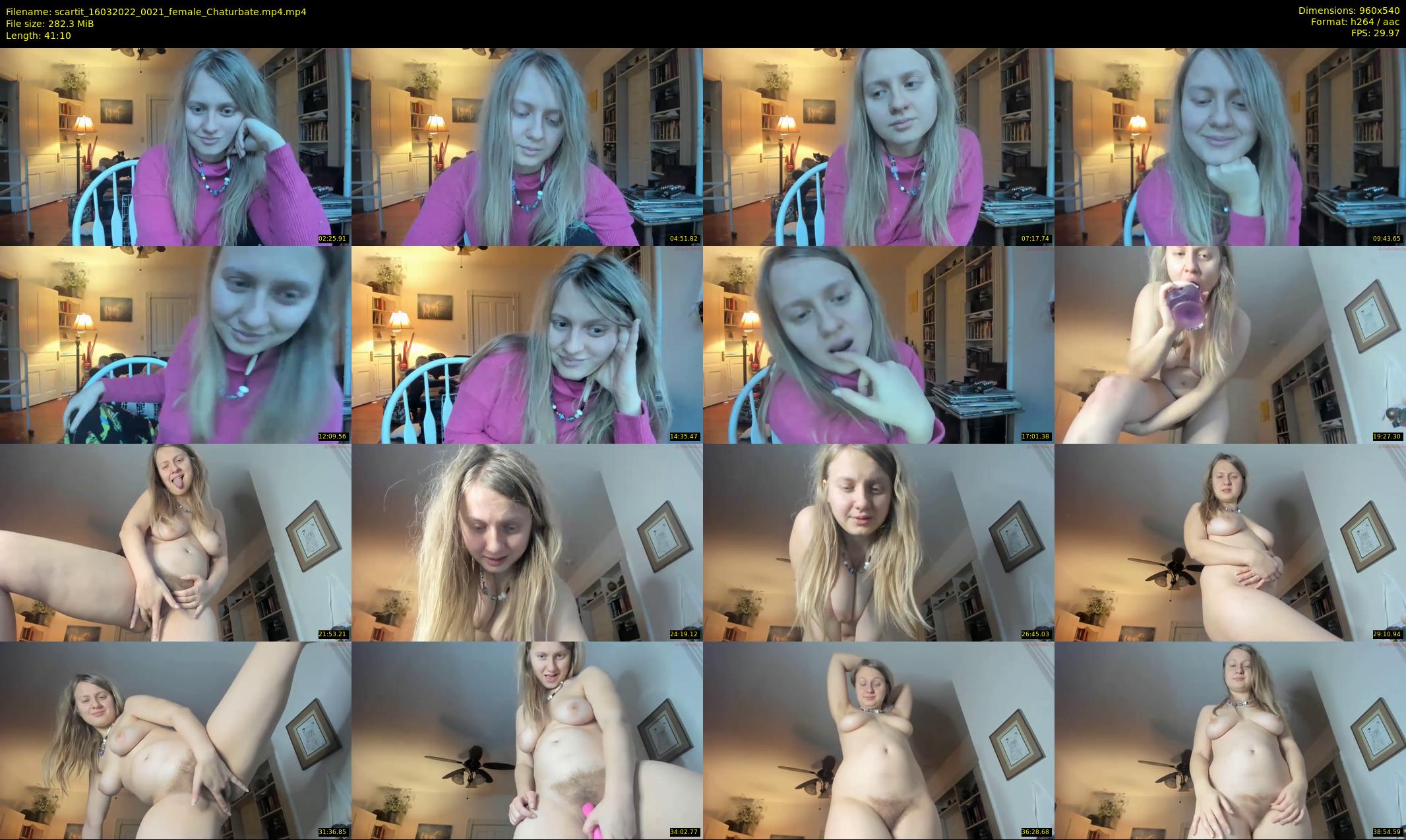 scartit — 42 minute Chaturbate female cam show recording, 480p, Mar 16, 2022