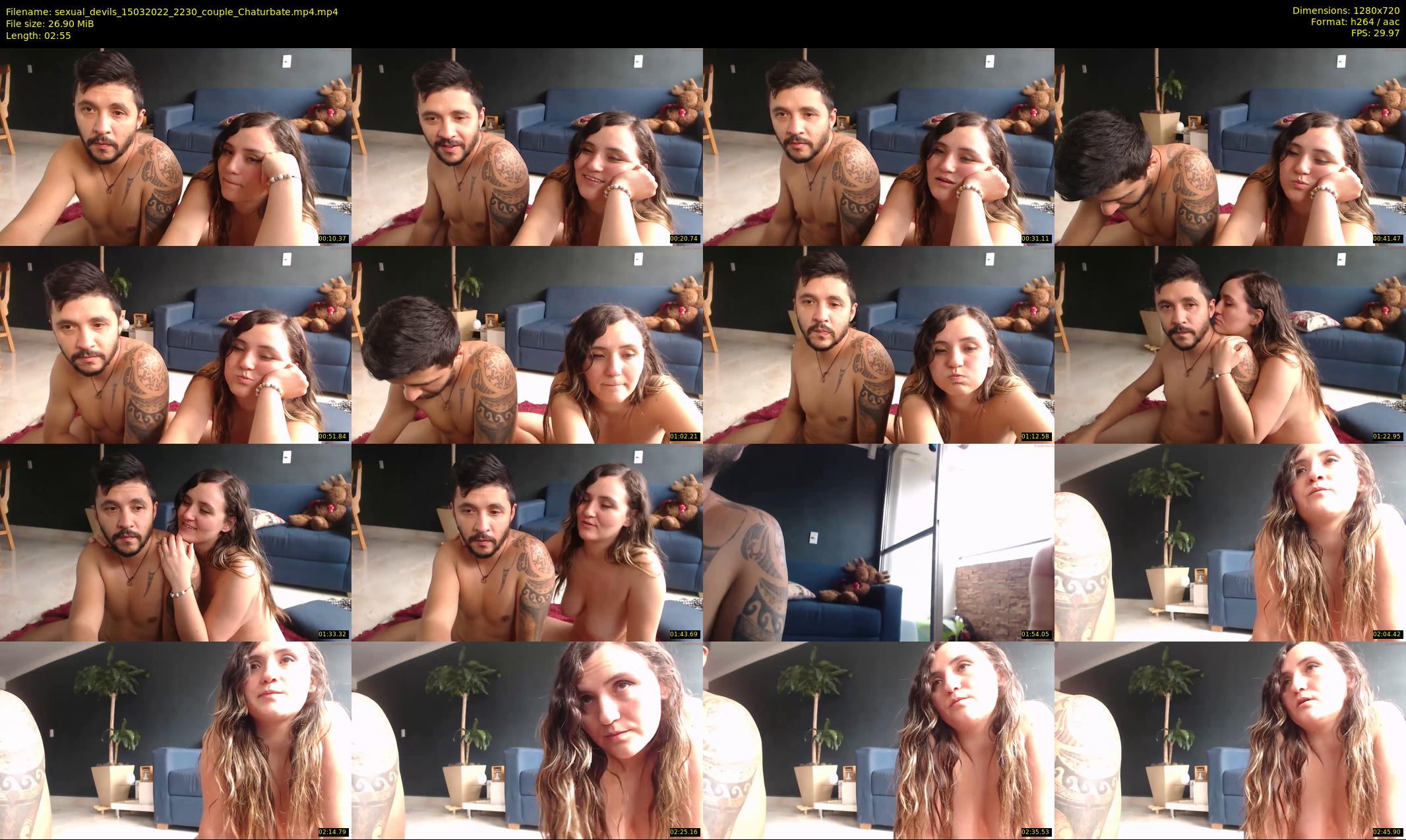sexual_devils — 3 minute Chaturbate couple cam show recording, 720p, Mar 15, 2022