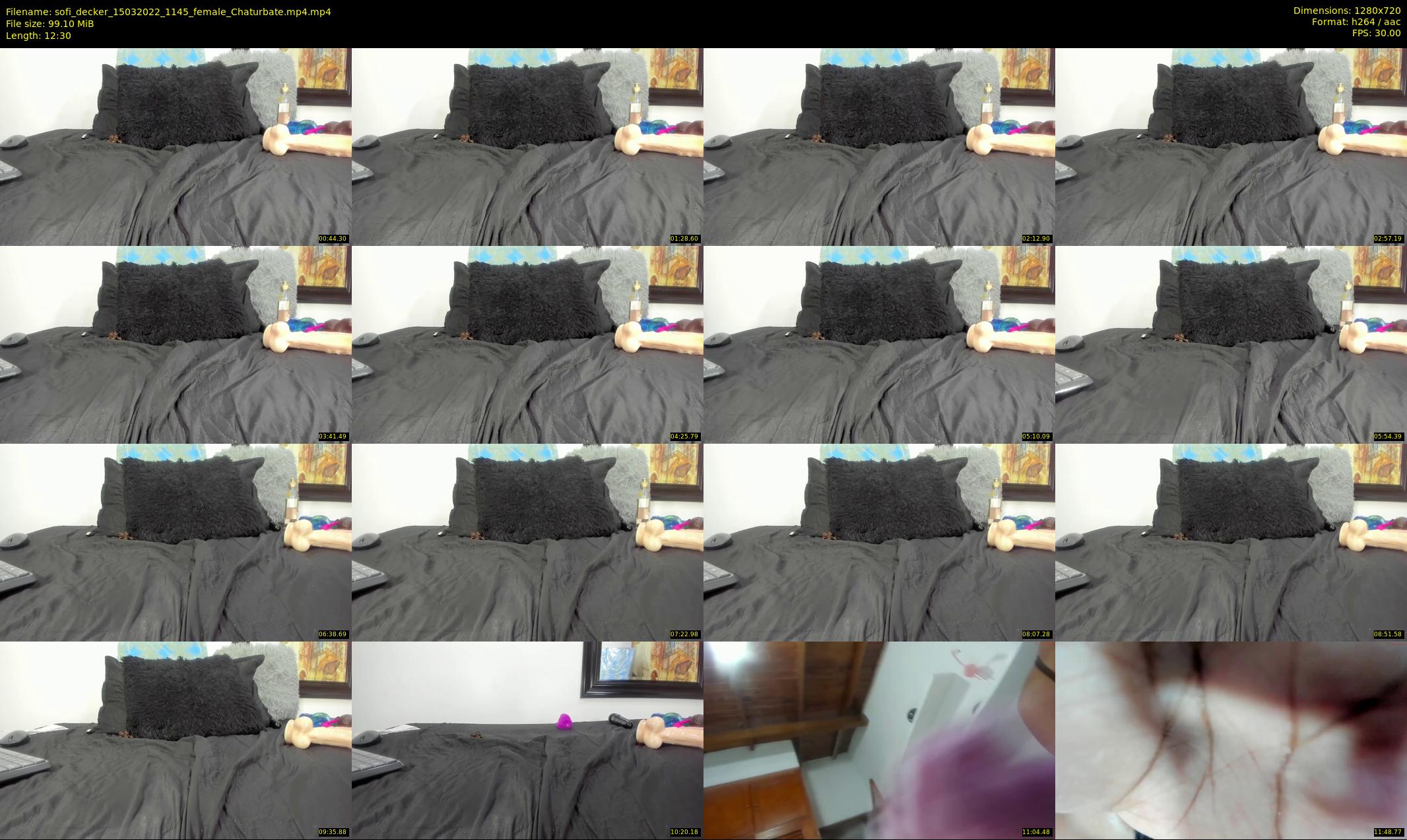 sofi_decker — 13 minute Chaturbate female cam show recording, 720p, Mar 15, 2022