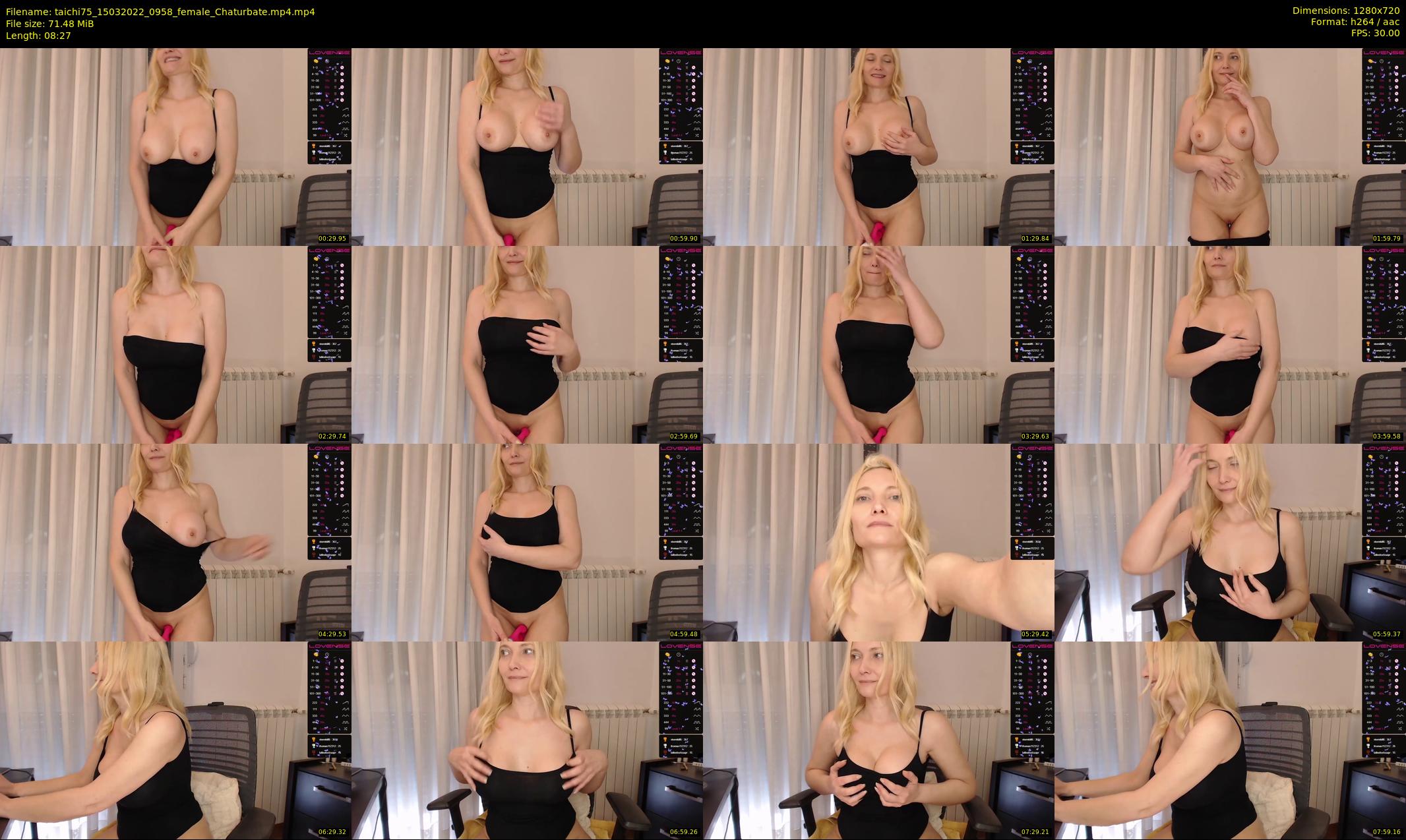taichi75 — 9 minute Chaturbate female cam show recording, 720p, Mar 15, 2022