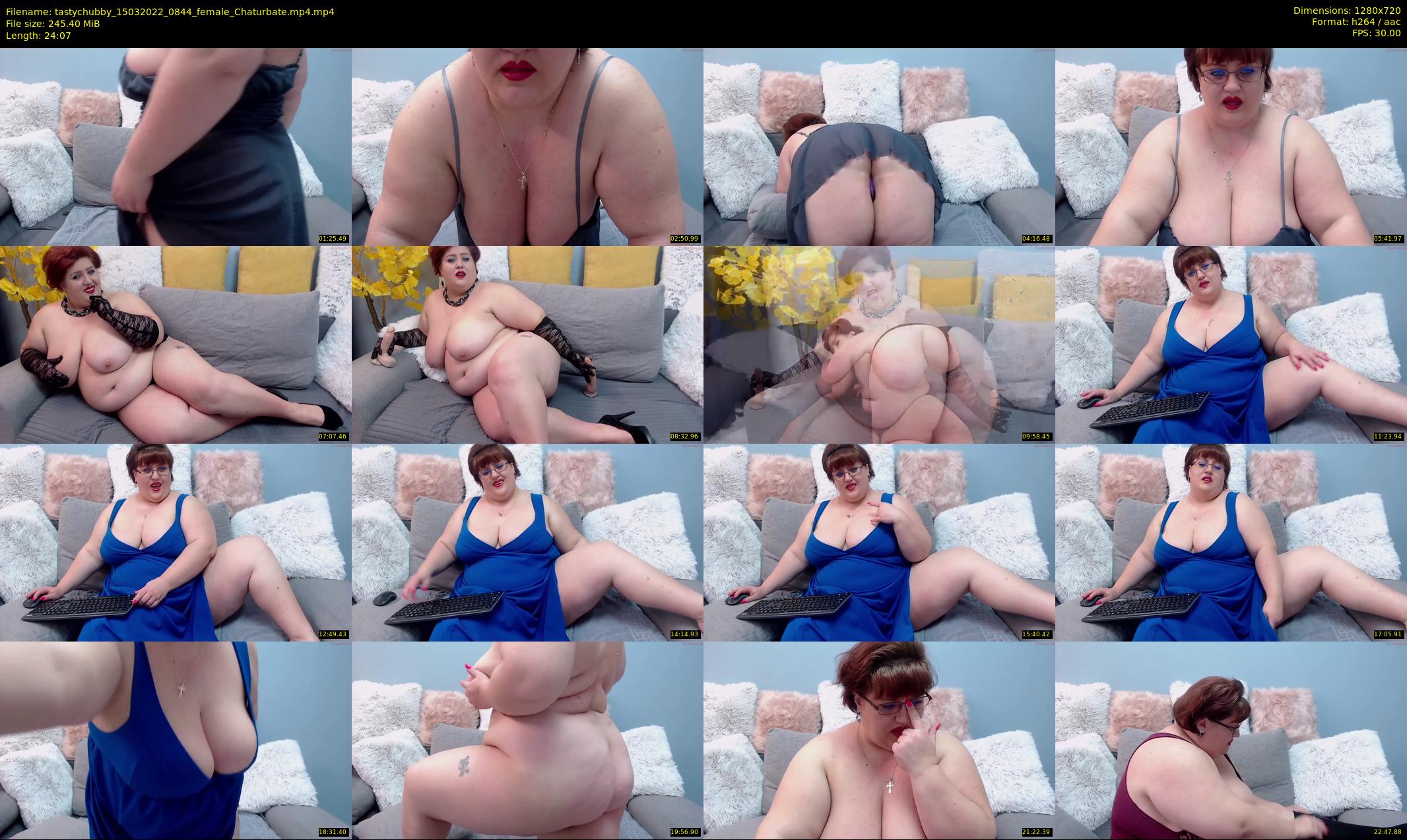 tastychubby — 25 minute Chaturbate female cam show recording, 720p, Mar 15, 2022