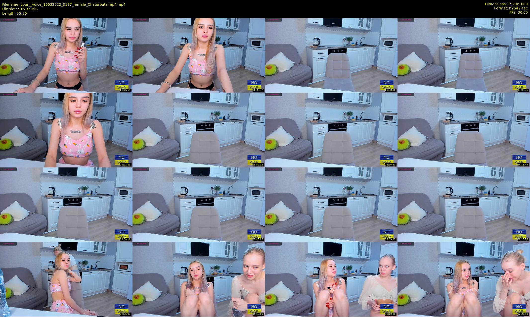 your__voice — 56 minute Chaturbate female cam show recording, 1080p, Mar 16, 2022
