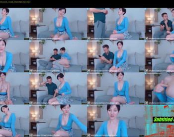 yournaughtypixie — 54 minute Chaturbate couple cam show recording, 1080p, Mar 15, 2022