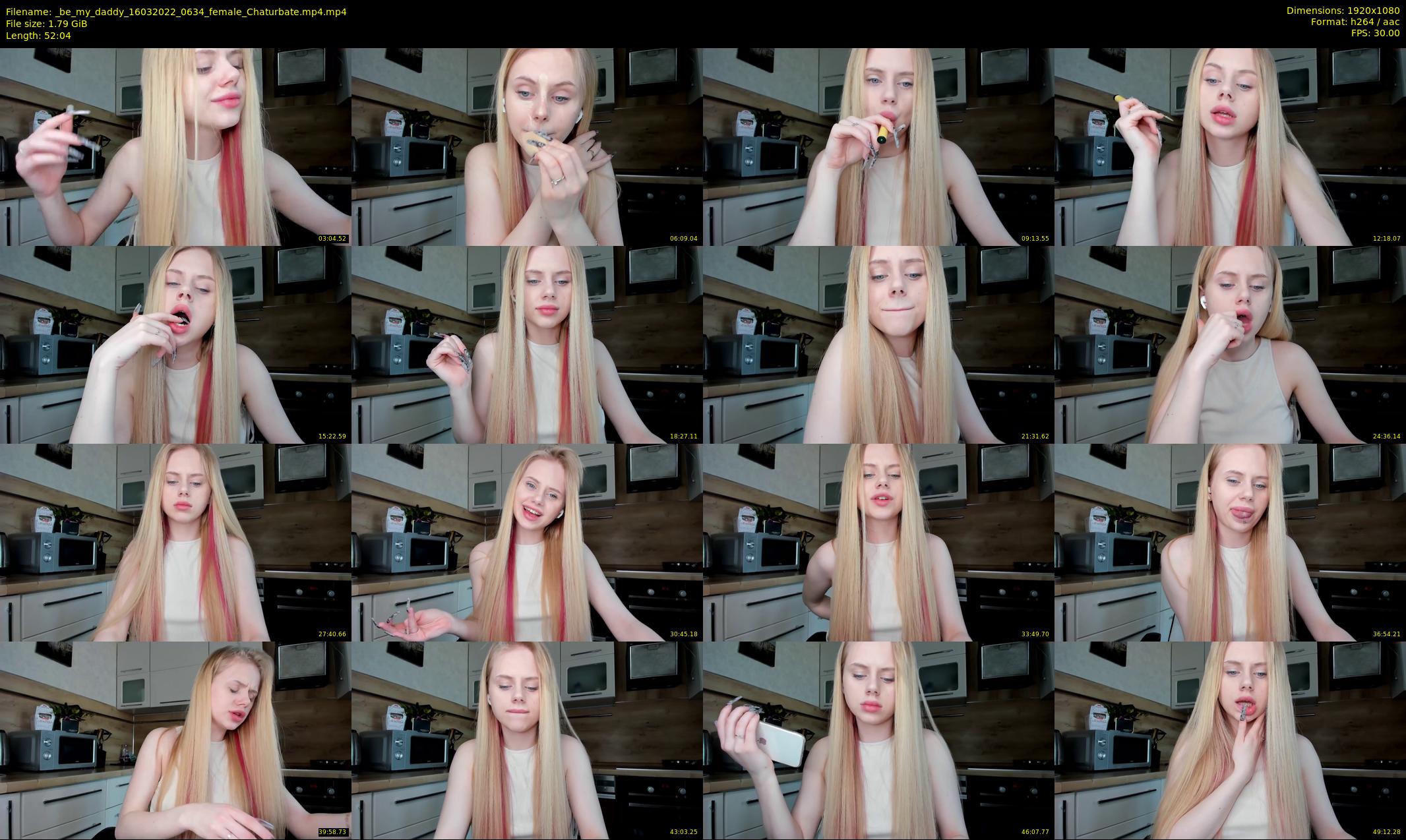 _be_my_daddy — 53 minute Chaturbate female cam show recording, 1080p, Mar 16, 2022